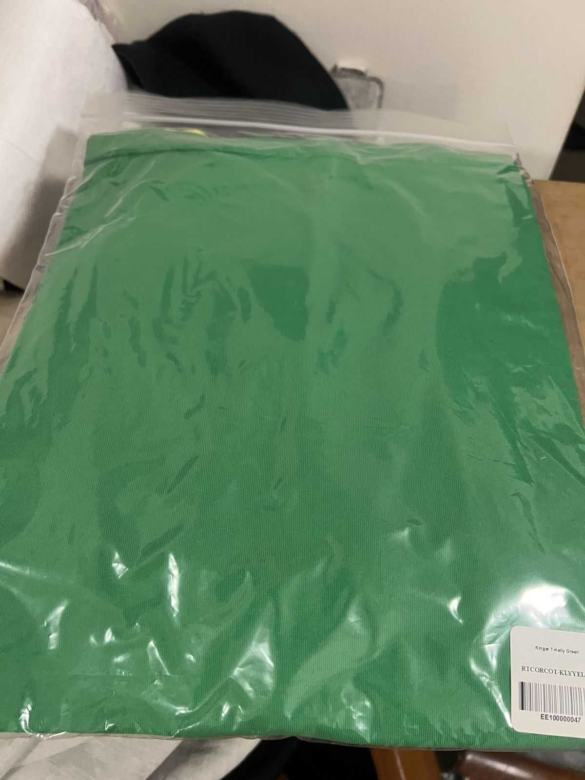 Eric Emanuel Eric Emanuel green & yellow ringer tee shirt large Size US L / EU 52-54 / 3 - 5 Thumbnail