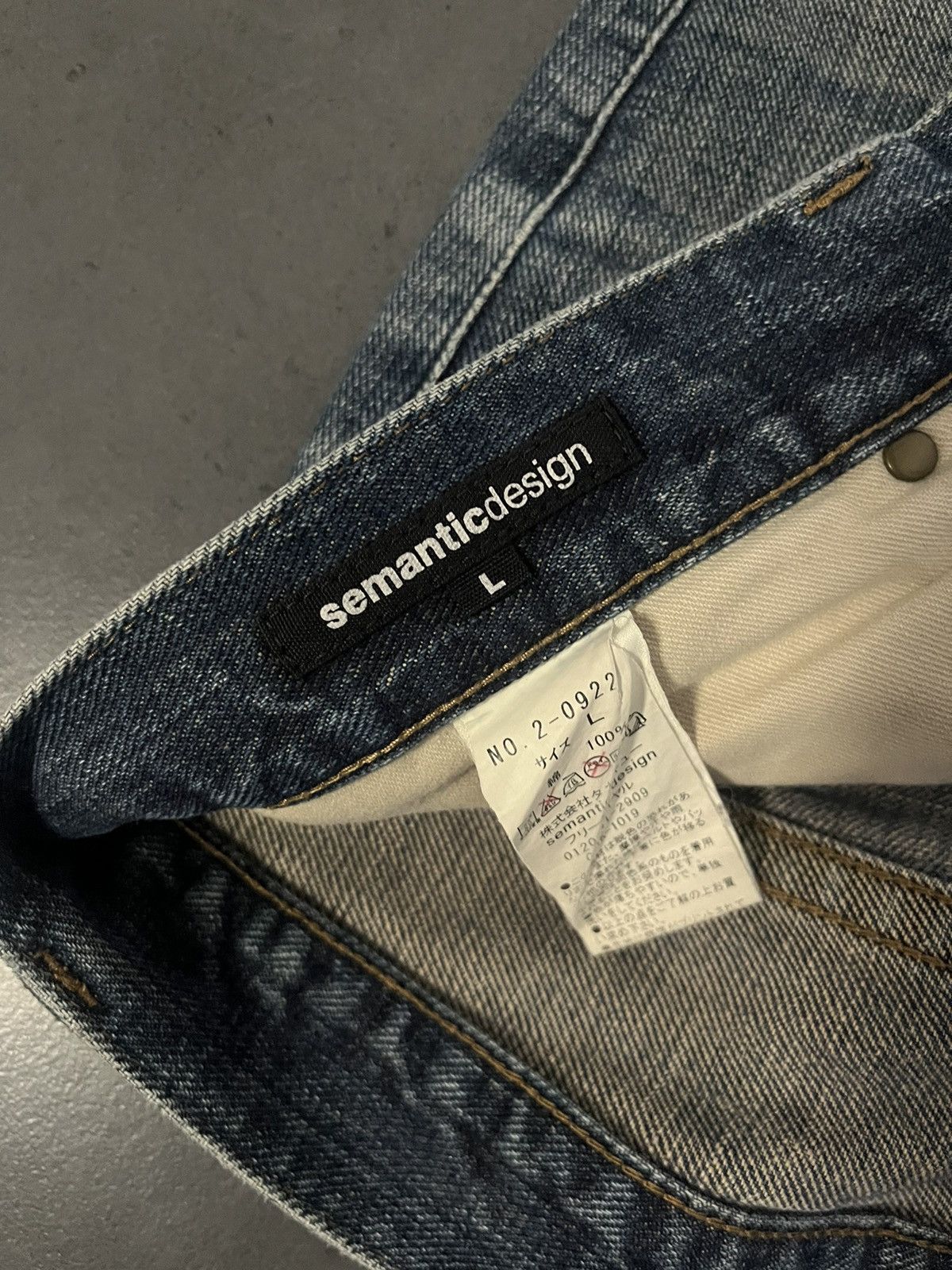 Hysteric Glamour × If Six Was Nine × semanticdesign Semantic Design Crocodile Waxed Jeans Size US 33 - 5 Thumbnail