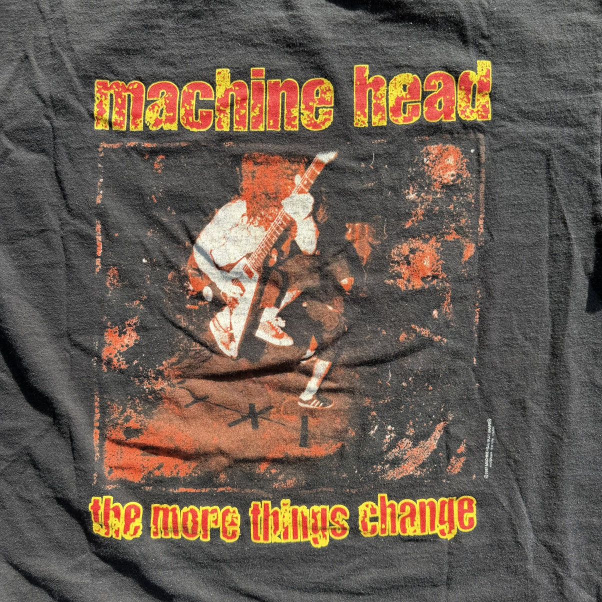 Band Tees 90’s Machine Head 1997 The More Things Change Metal T-shirt Size US XL / EU 56 / 4 - 4 Thumbnail