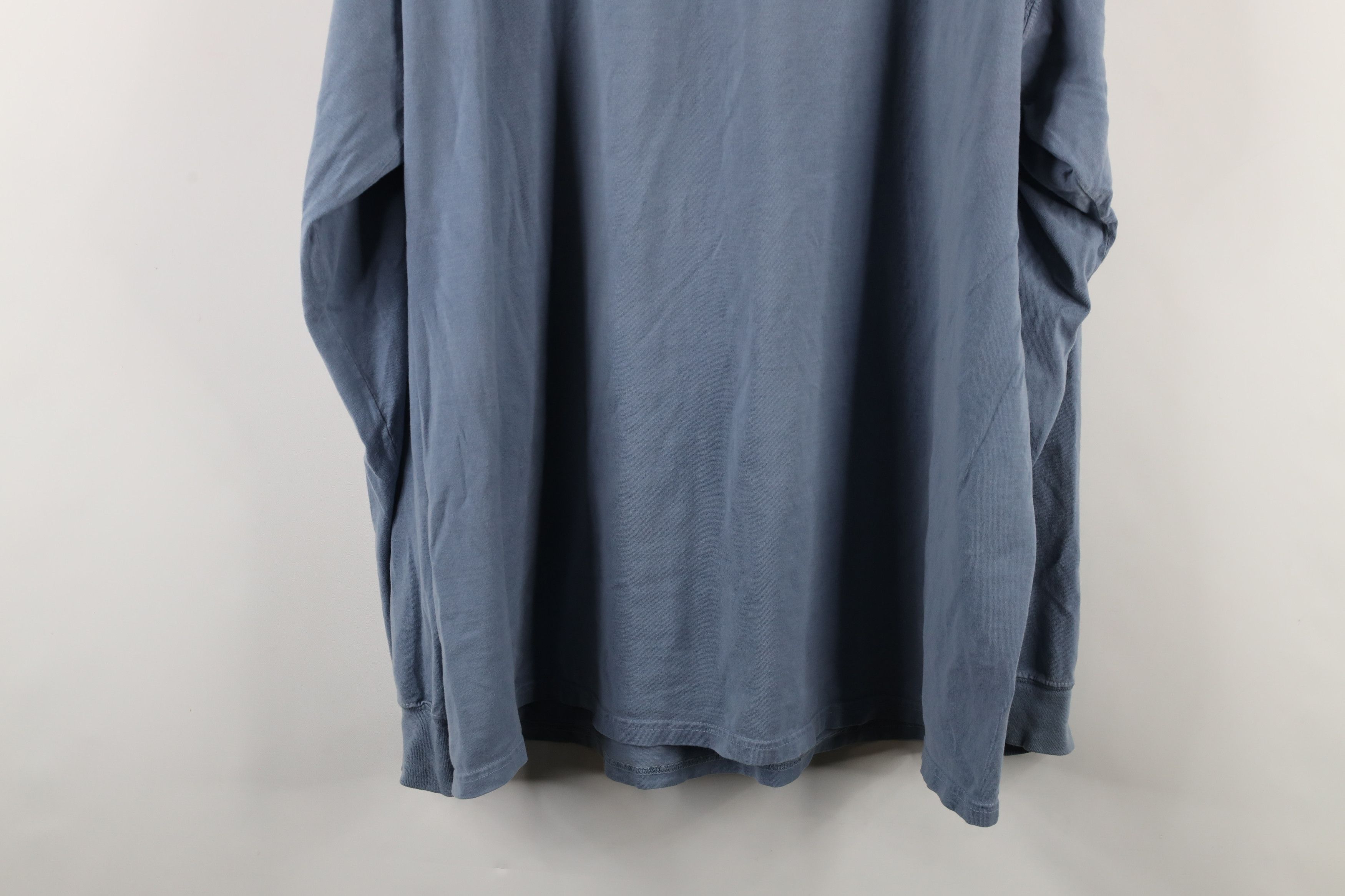 Vintage Vintage 90s Y2K Streetwear Stonewash Long Sleeve T-Shirt Size US XXL / EU 58 / 5 - 12 Thumbnail