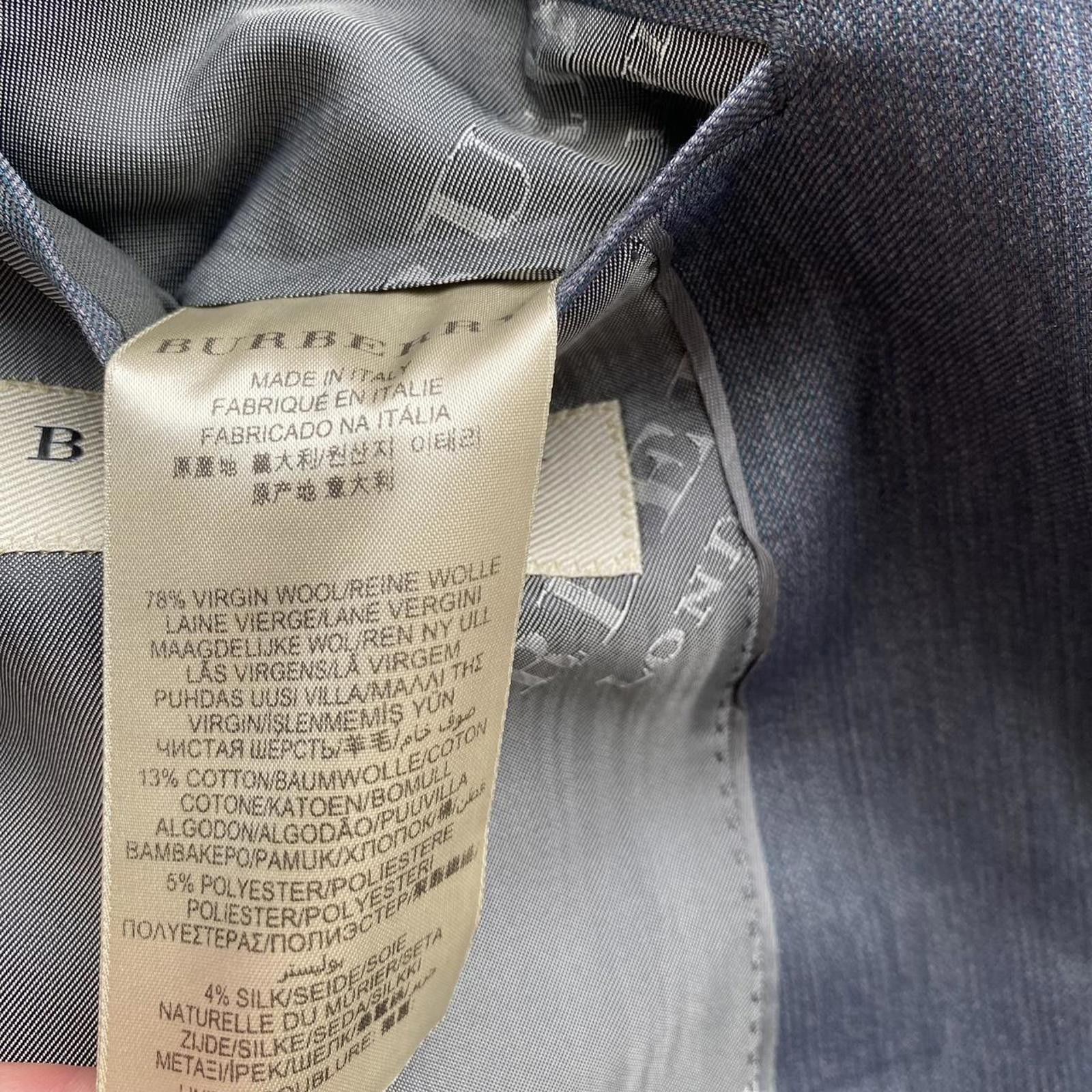 Burberry Burberry London Virgin Wool Blazer Size 52R - 6 Thumbnail