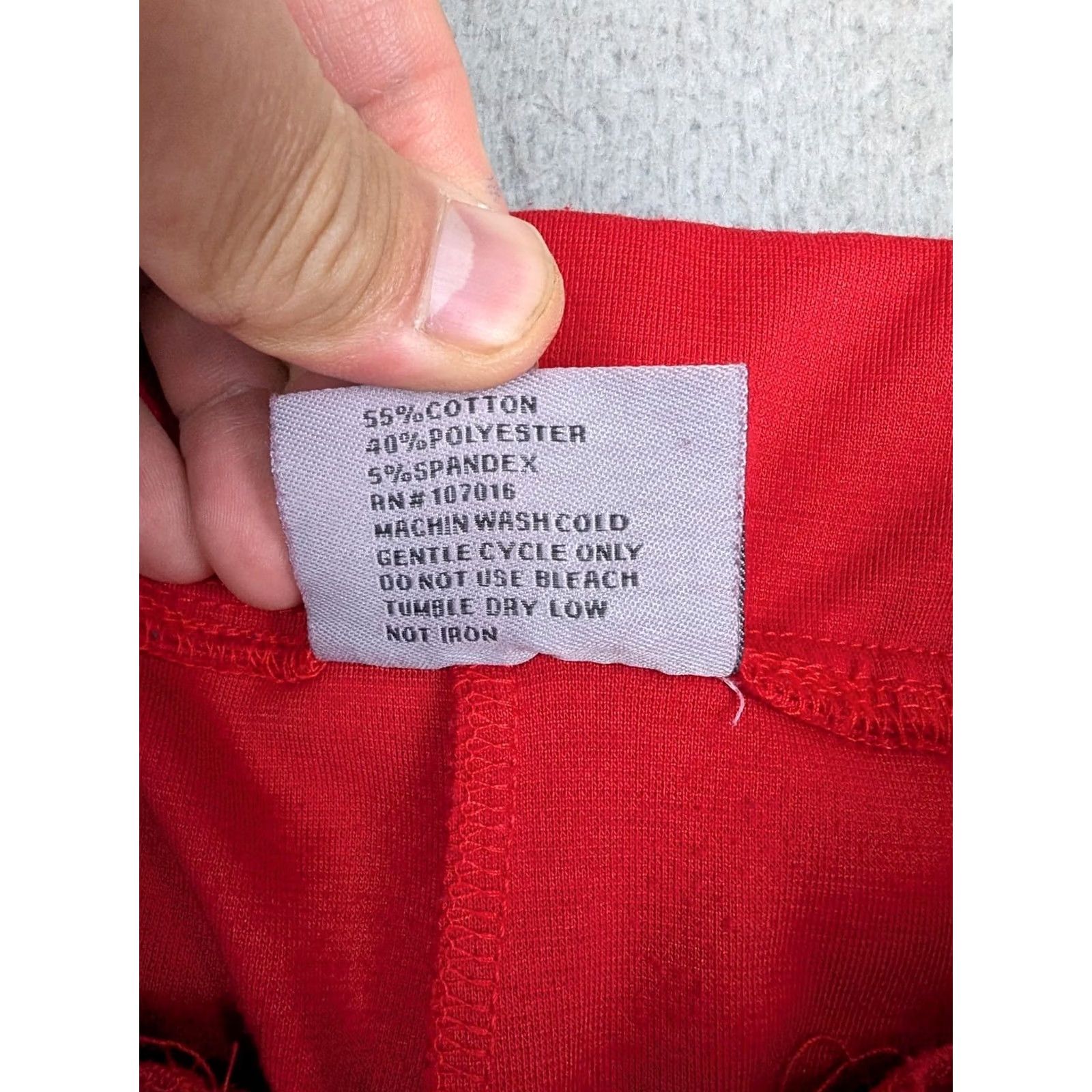Vintage Riflessi Pants Mens S Red Jogger Sweatpants Zip Pockets Knit Elastic Waist Pockets Casual Activewear Summer? No - keep clarity Size US 29 - 5 Thumbnail