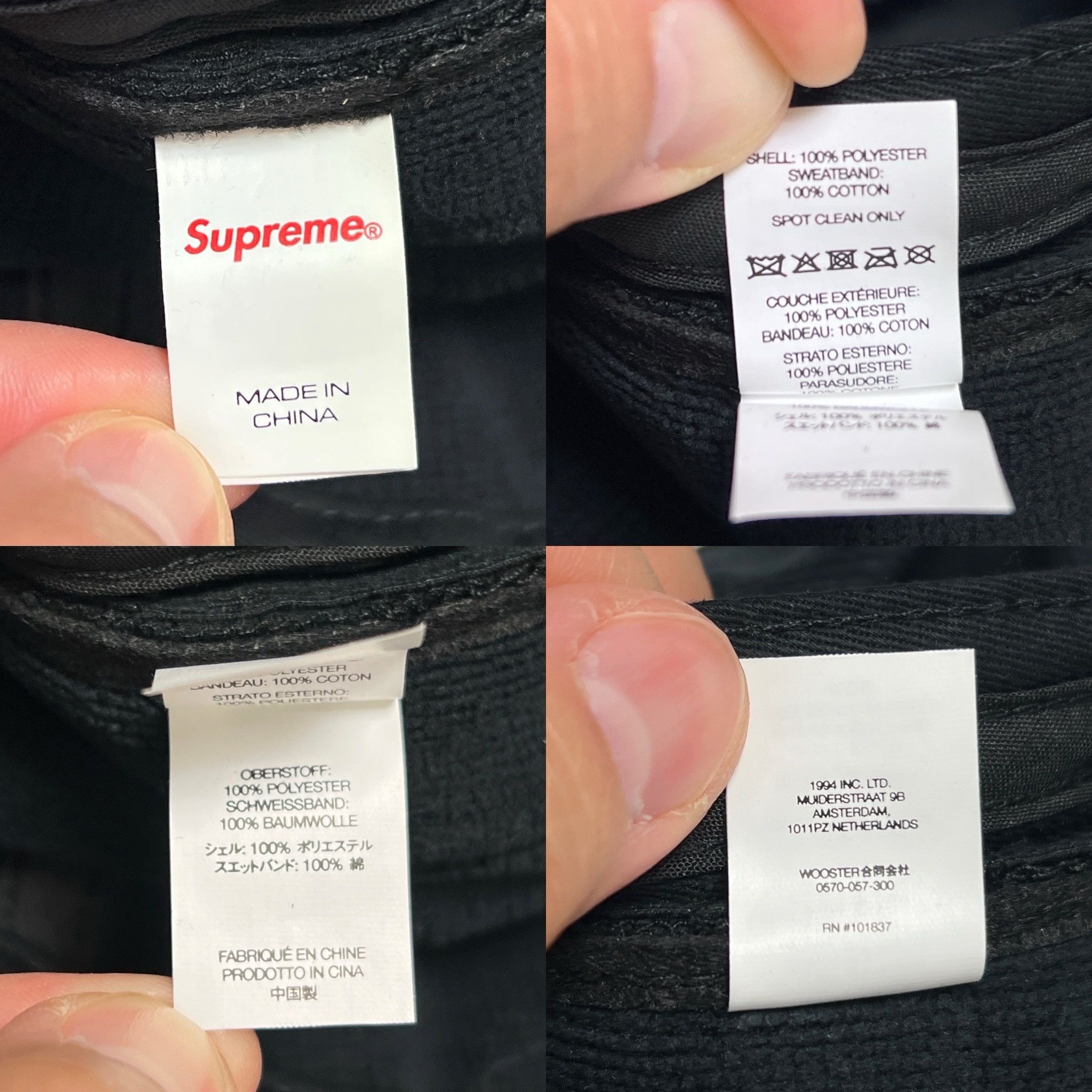 Supreme Supreme FW22 Windstopper Facemask 6-Panel Black Size ONE SIZE - 2 Thumbnail