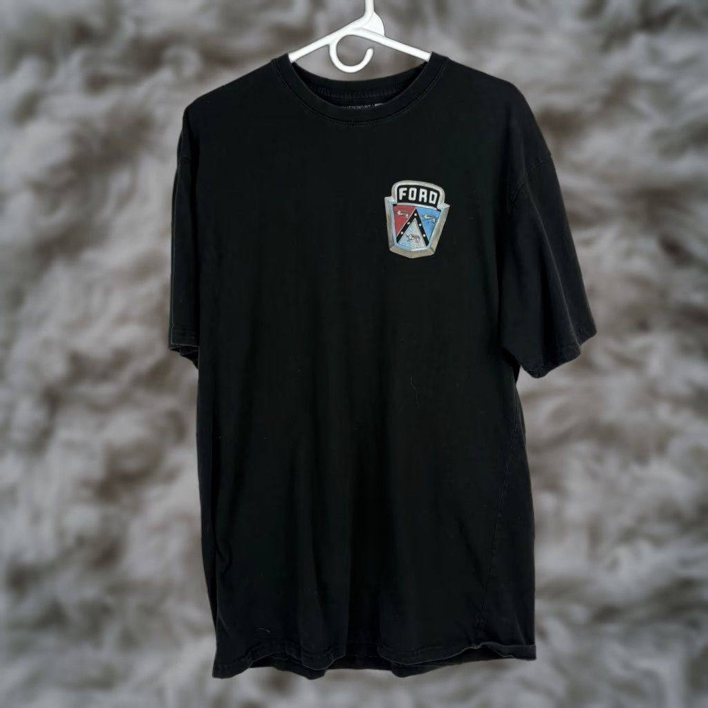 Vintage Newport Blue Ford Classic Fives Shirt Mens XL Black Graphic Tee Cars Automotive Racing Crew Neck Short Sleeve Vintage: No Size US XL / EU 56 / 4 - 1 Thumbnail