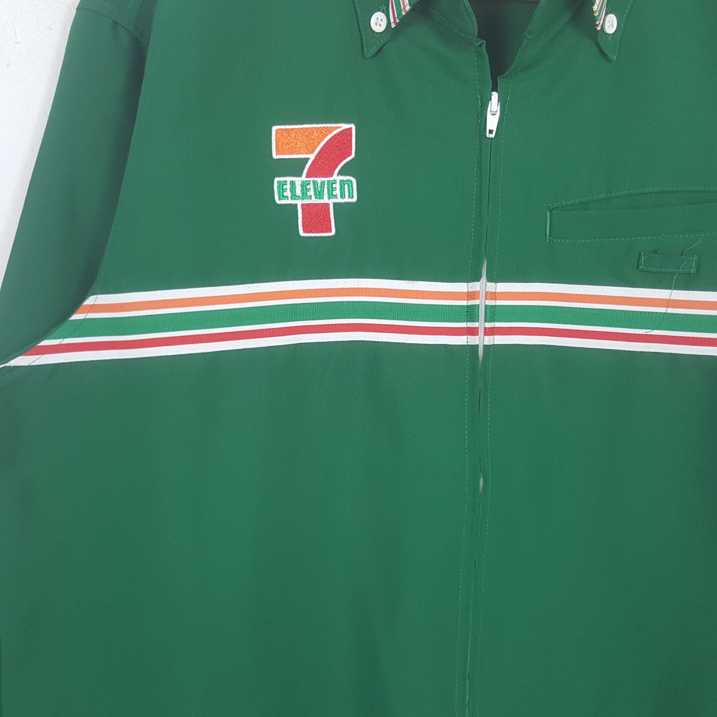 Japanese Brand Vintage 7 Eleven Japanese Uniform Jacket C301N5 Size US L / EU 52-54 / 3 - 4 Thumbnail