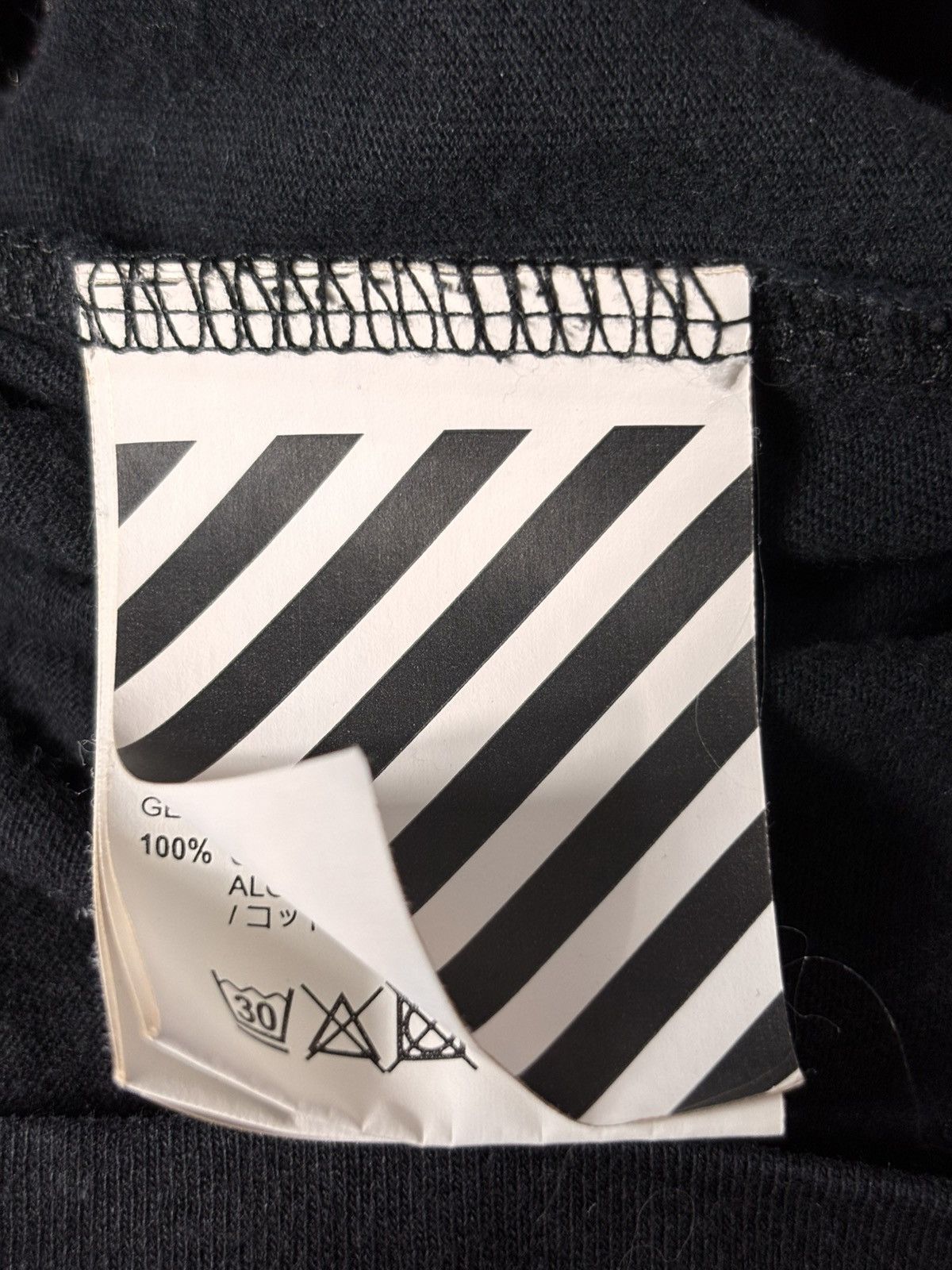 Off-White Off-White Caravaggio Black T Shirt Size US XS / EU 42 / 0 - 4 Thumbnail