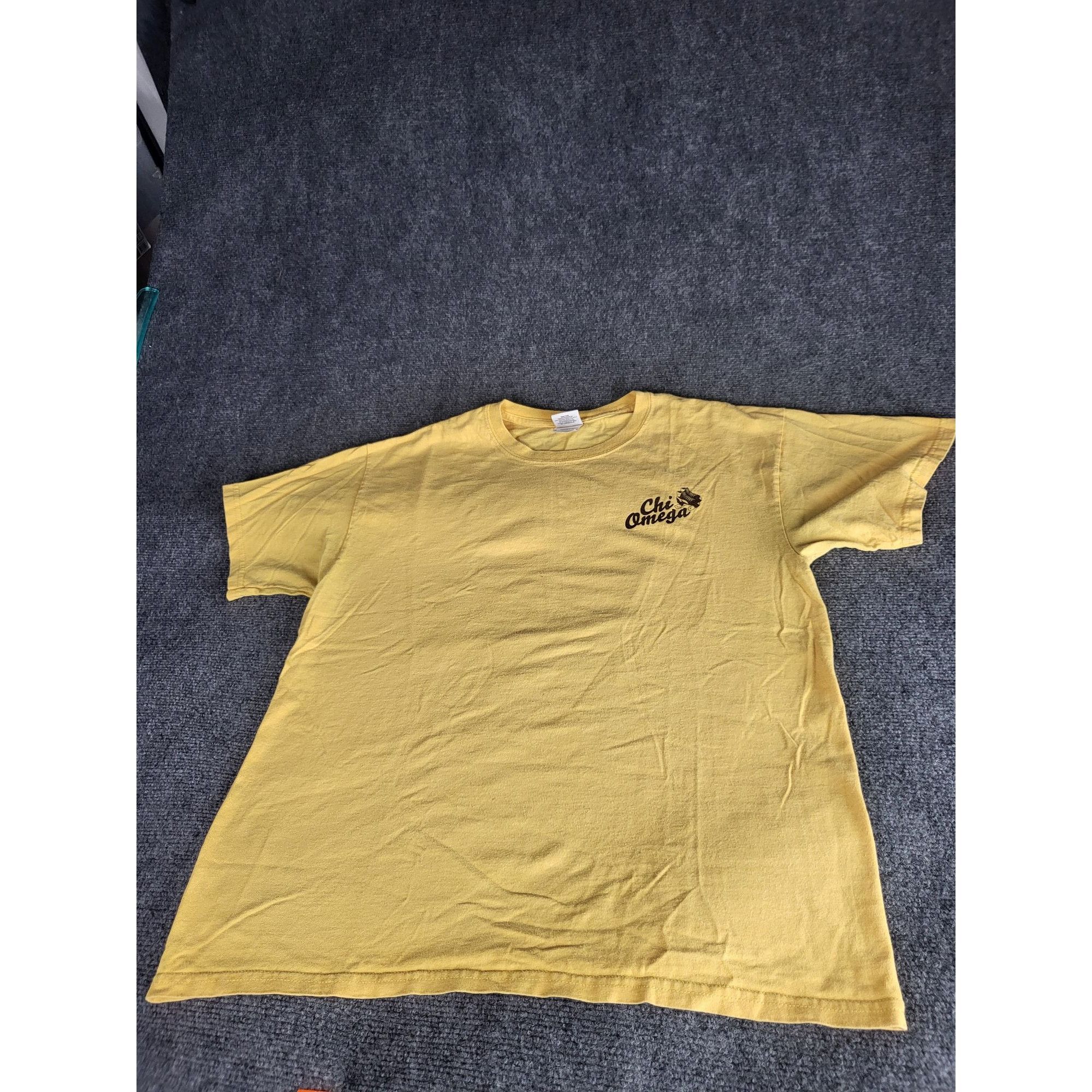 Gildan Chi Omega Tshirt Men Sz L Gildan Ultra Cotton Tacky Prom Dou Size L / US 10 / IT 46 - 1 Thumbnail