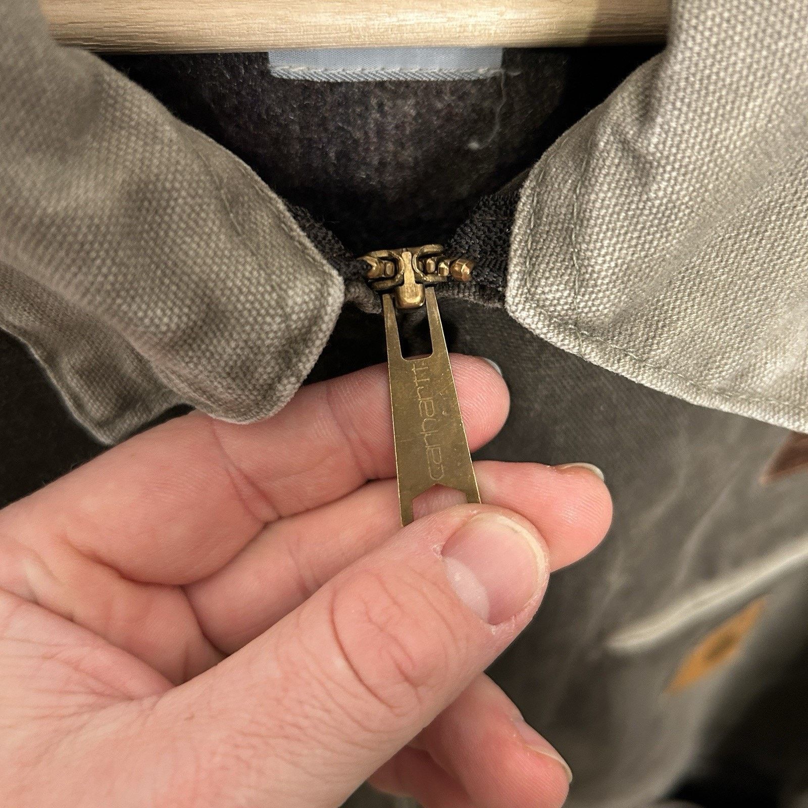 Carhartt Vintage Carhartt Blanketed Detroit Jacket “Timber” J97 TMB Size US XXL / EU 58 / 5 - 15 Thumbnail