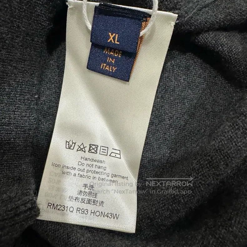 Louis Vuitton Louis Vuitton Cardigan with Grey Arms shirt Size US XL / EU 56 / 4 - 3 Thumbnail