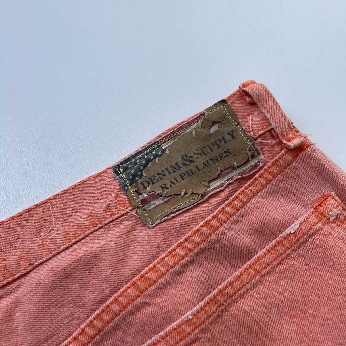 Denim & Supply Ralph Lauren × Polo Ralph Lauren × Ralph Lauren Ralph Lauren Denim & Supply Distressed Denim Slim Fit Shorts Size US 36 / EU 52 - 9 Thumbnail