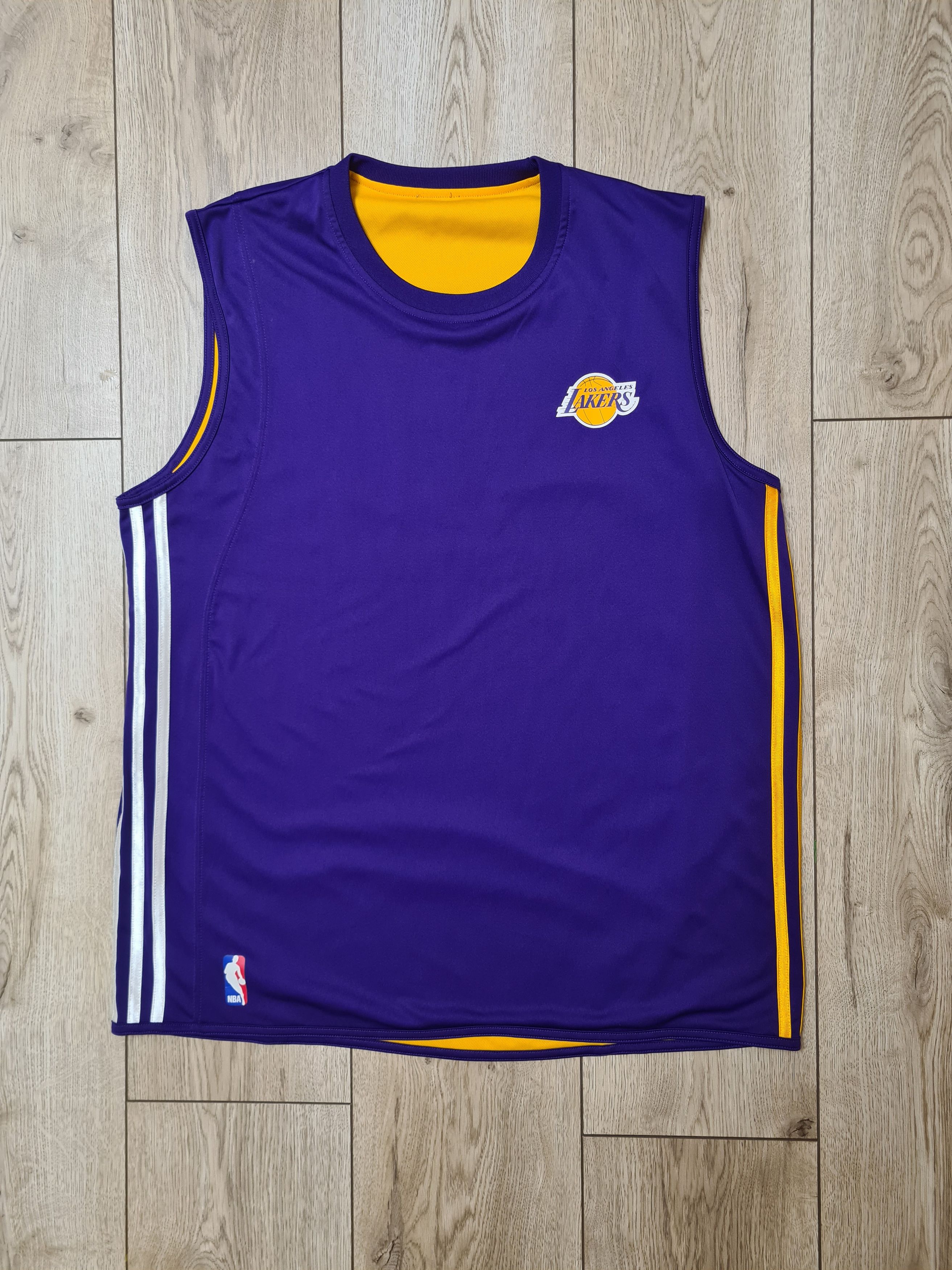 NBA LA LAKERS JERSEY TWO SIDES BASKETBALL SHIRT BASKETBALL Size US M / EU 48-50 / 2 - 3 Thumbnail