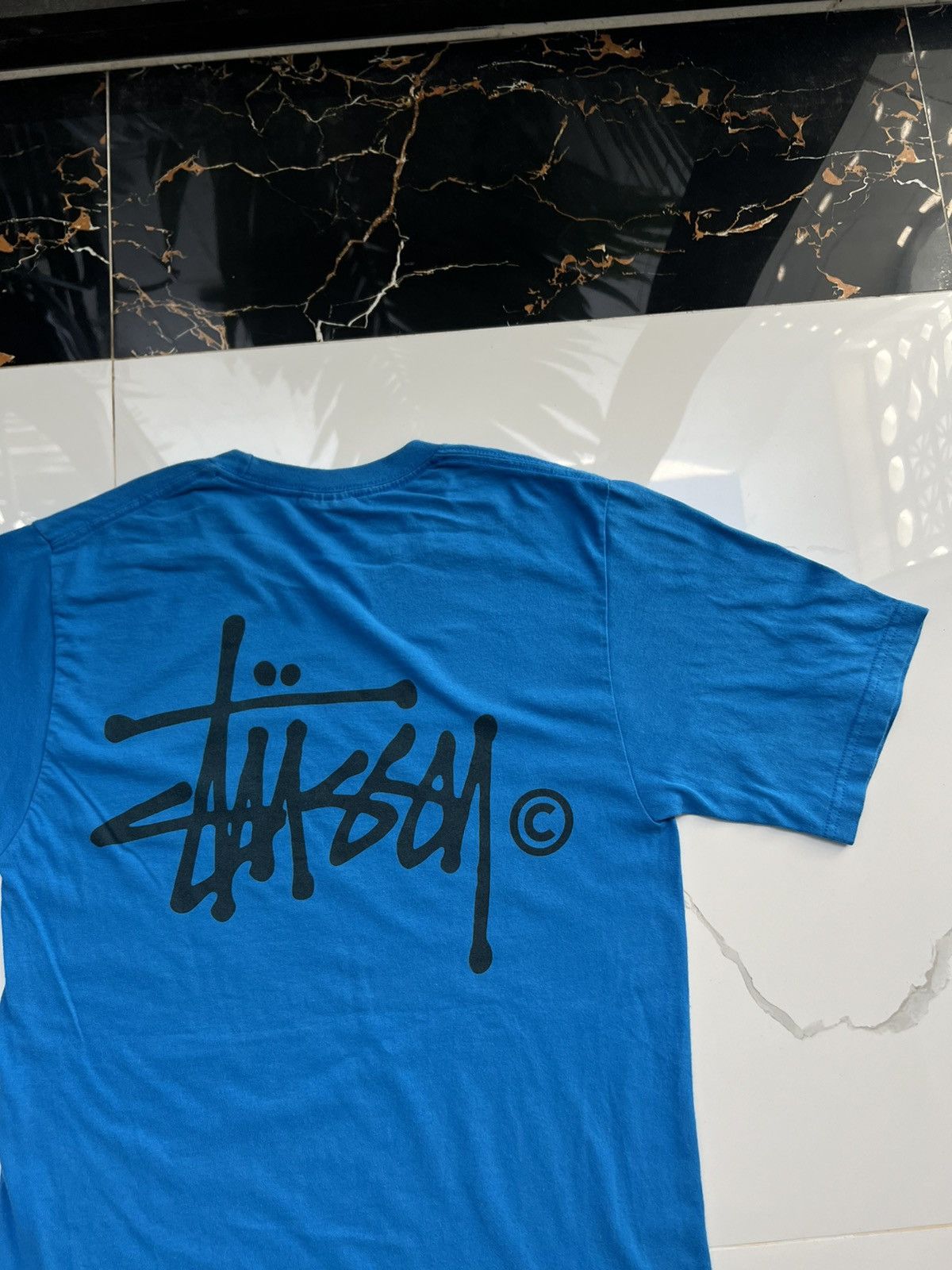 Stussy × Vintage 90’s STUSSY BIG LOGO RARE Y2K TEE ARCHIVE Size US S / EU 44-46 / 1 - 3 Thumbnail
