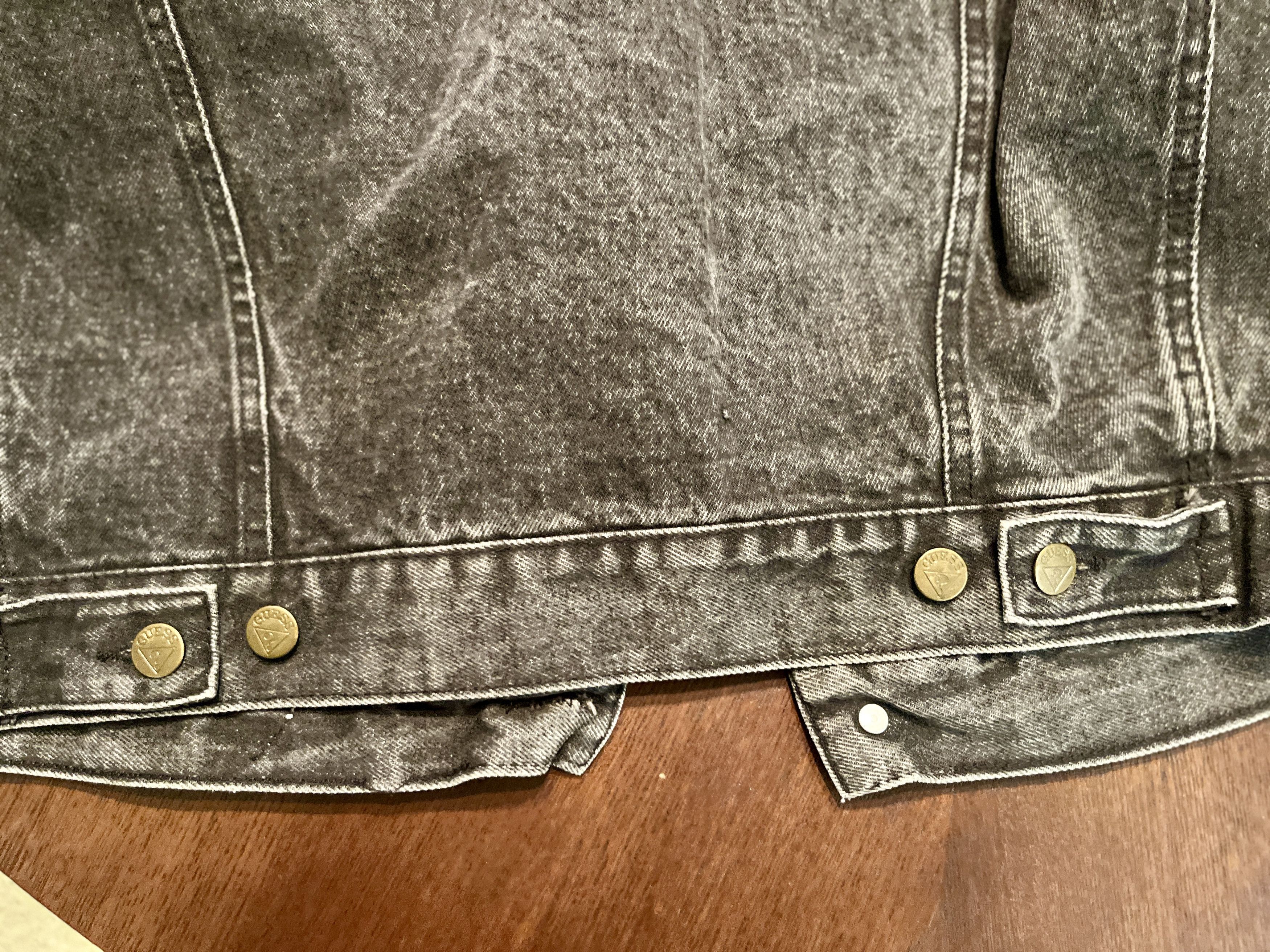 Guess Vintge 80s GUESS Georges Marciano Made in USA Denim Jacket S Size US S / EU 44-46 / 1 - 7 Thumbnail