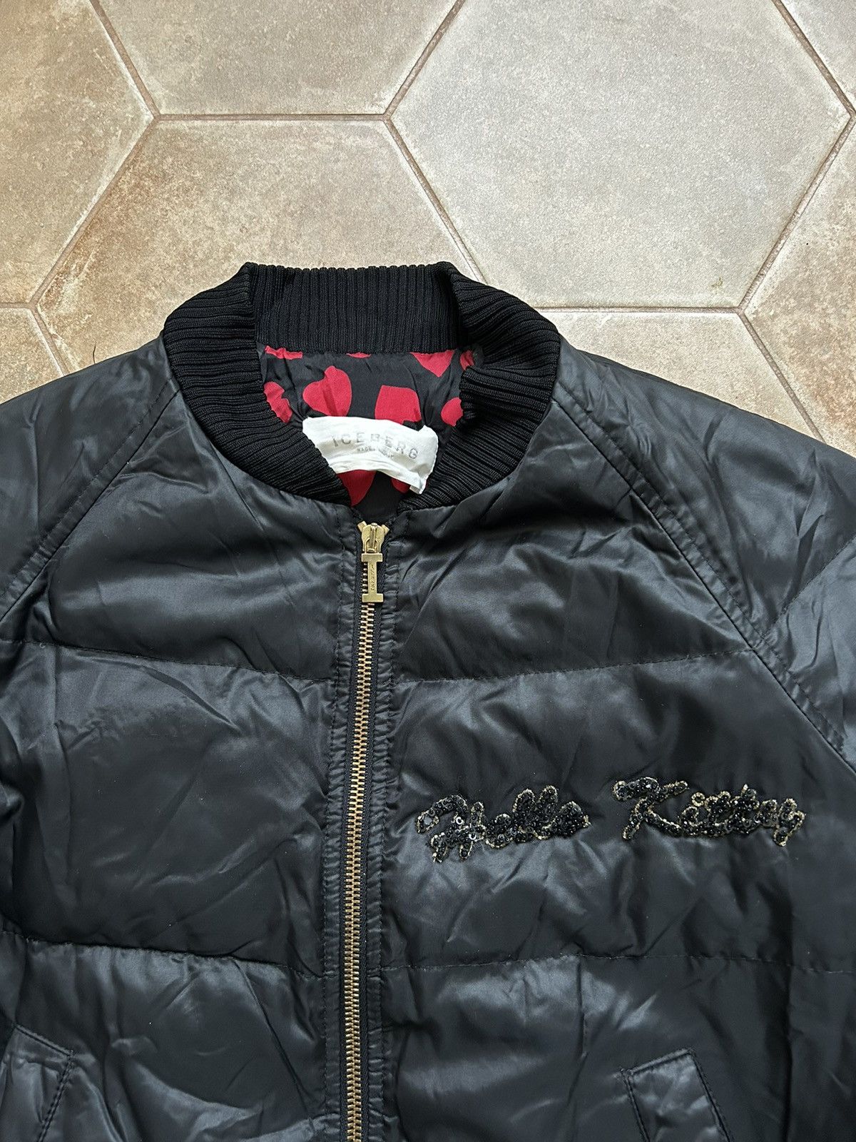 Iceberg × Japanese Brand ICEBERG HELLO KITTY BOMBER JACKET Size S / US 4 / IT 40 - 4 Thumbnail