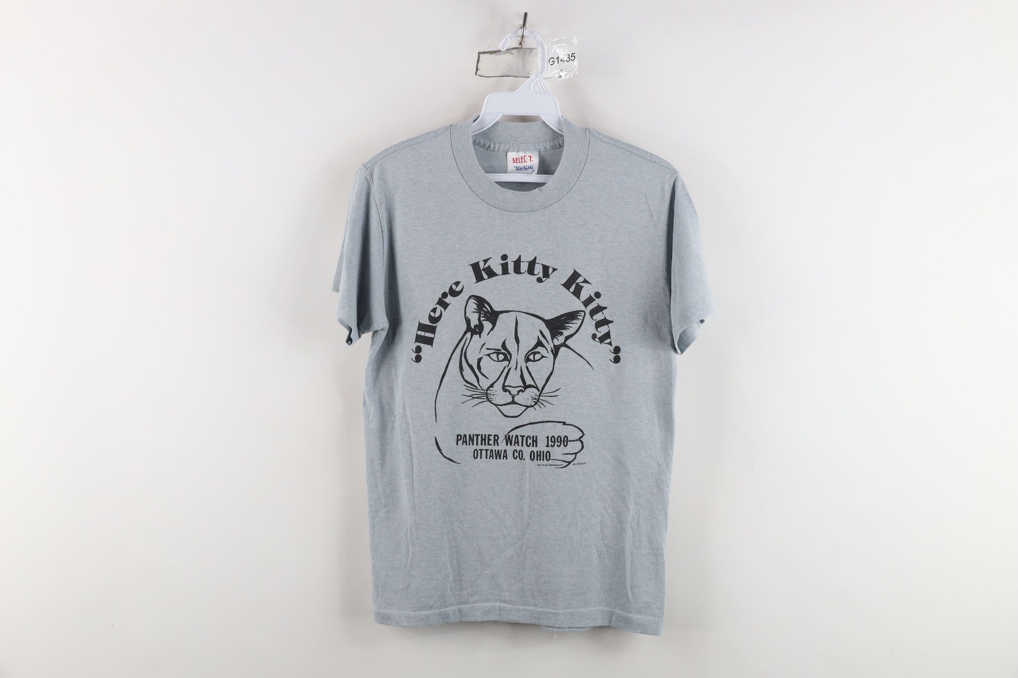 Vintage Vintage 90s Panther Watch Ohio Short Sleeve T-Shirt USA Size S / US 4 / IT 40 - 1 Thumbnail
