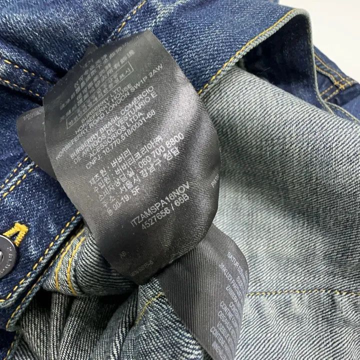 Burberry Burberry Casual Solid Color Denim Jacket-2507