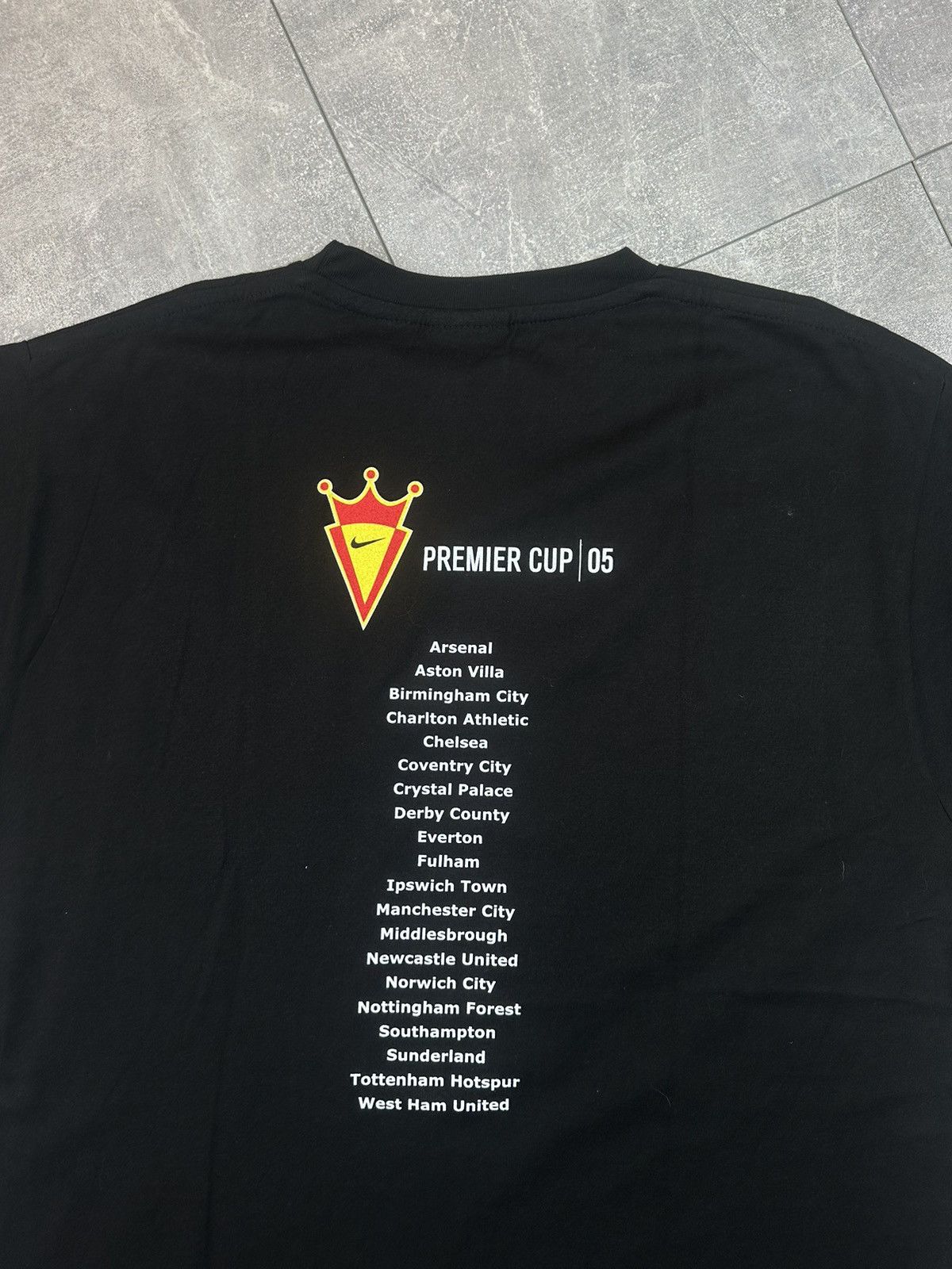 Nike Nike Vintage Premier Cup 2005 Tee Size US L / EU 52-54 / 3 - 7 Thumbnail