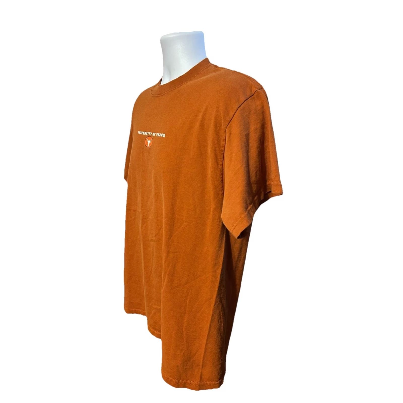 Vintage VINTAGE University Of Texas Longhorns Shirt Adult Medium Burnt Orange Short Sleeve Size US M / EU 48-50 / 2 - 3 Thumbnail