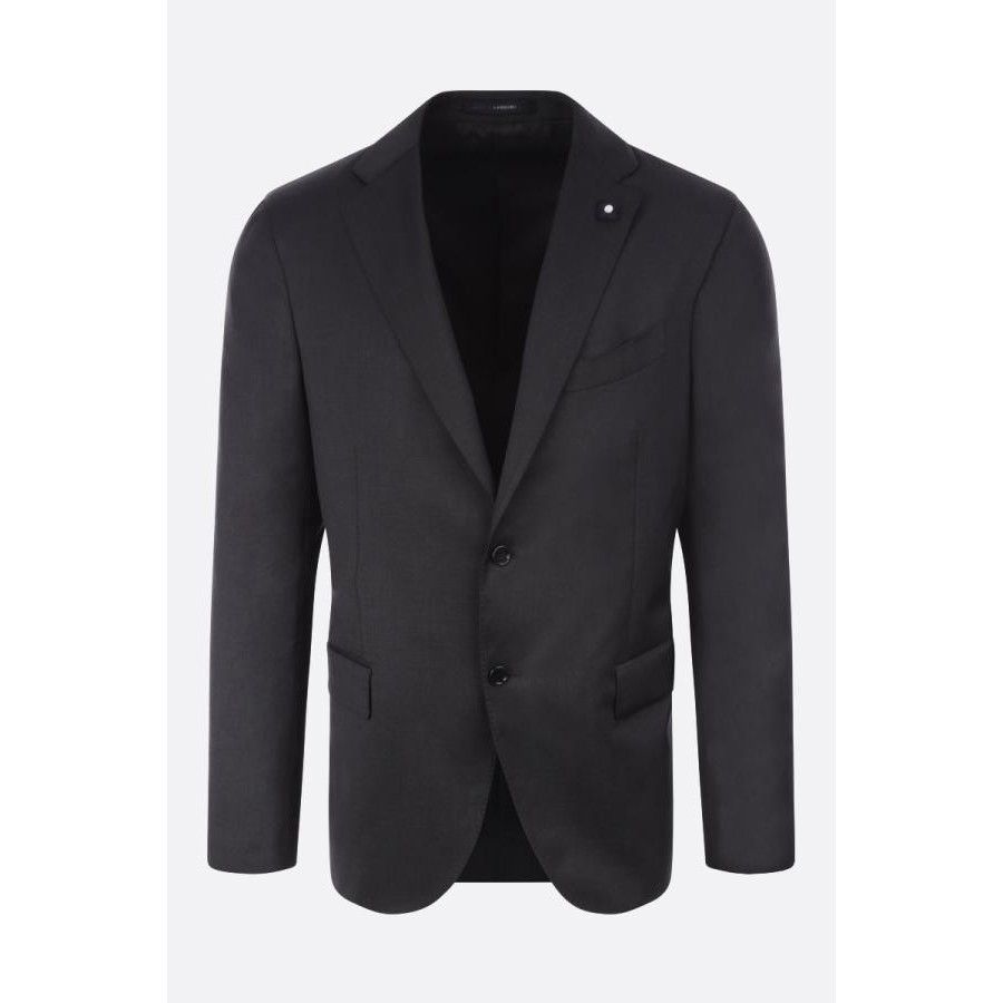 Lardini LARDINI Wool Blend Grey Single Breasted Jacket New & Authent Size US XXL / EU 58 / 5 - 1 Thumbnail