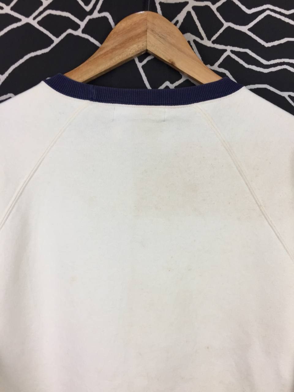 Ralph Lauren Vtg 90s Ralph Lauren Cream Golf Crest Logo Sweatshirt Size M Size US M / EU 48-50 / 2 - 16 Thumbnail