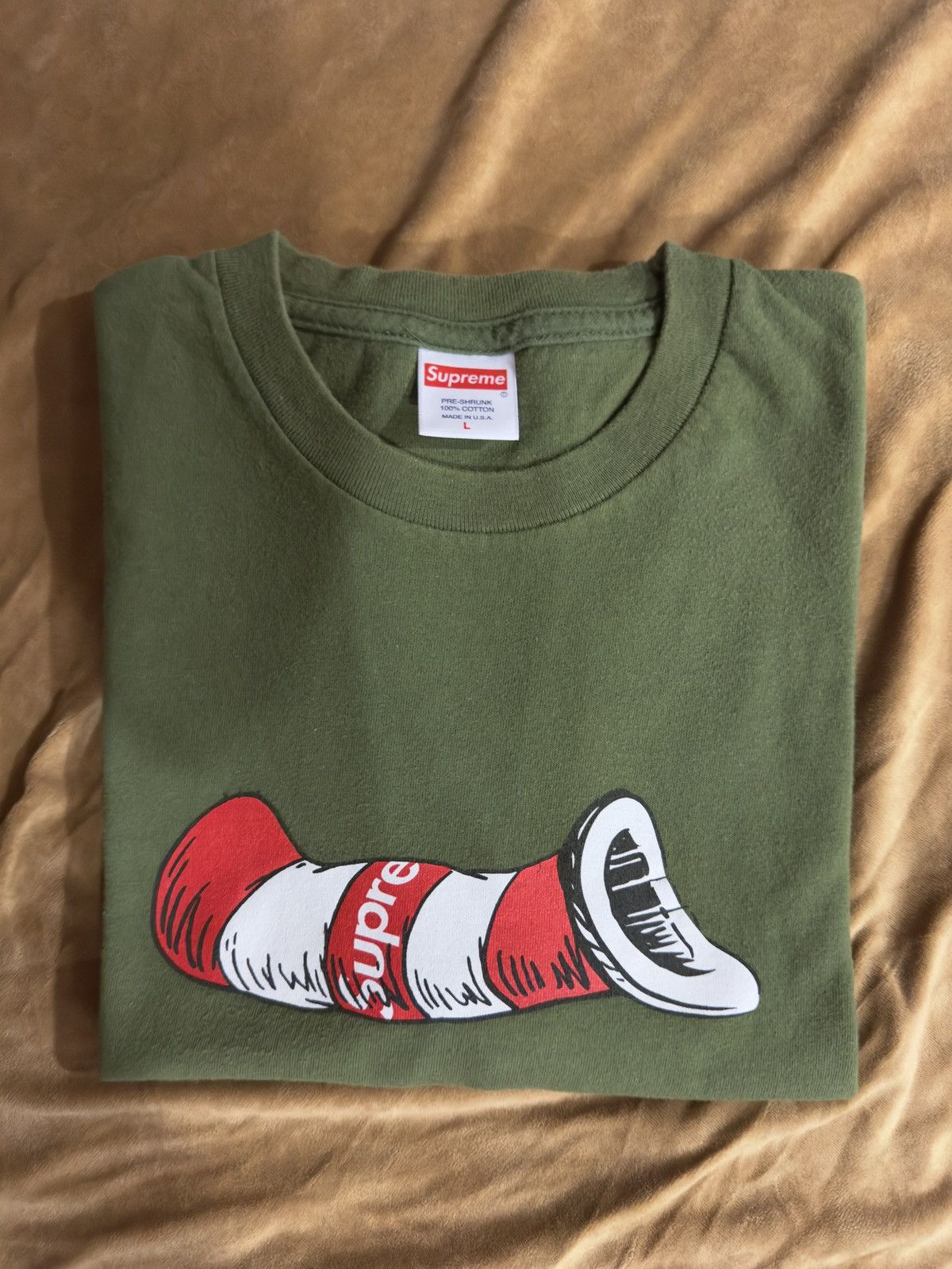 Supreme cat in 2024 the hat tee