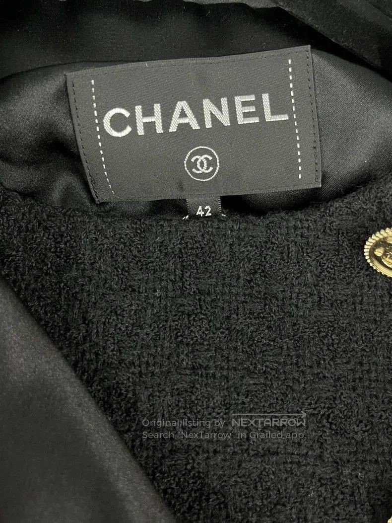 Chanel Chanel Rue Cambon Black Gold Jacket. Size US M / EU 48-50 / 2 - 4 Thumbnail