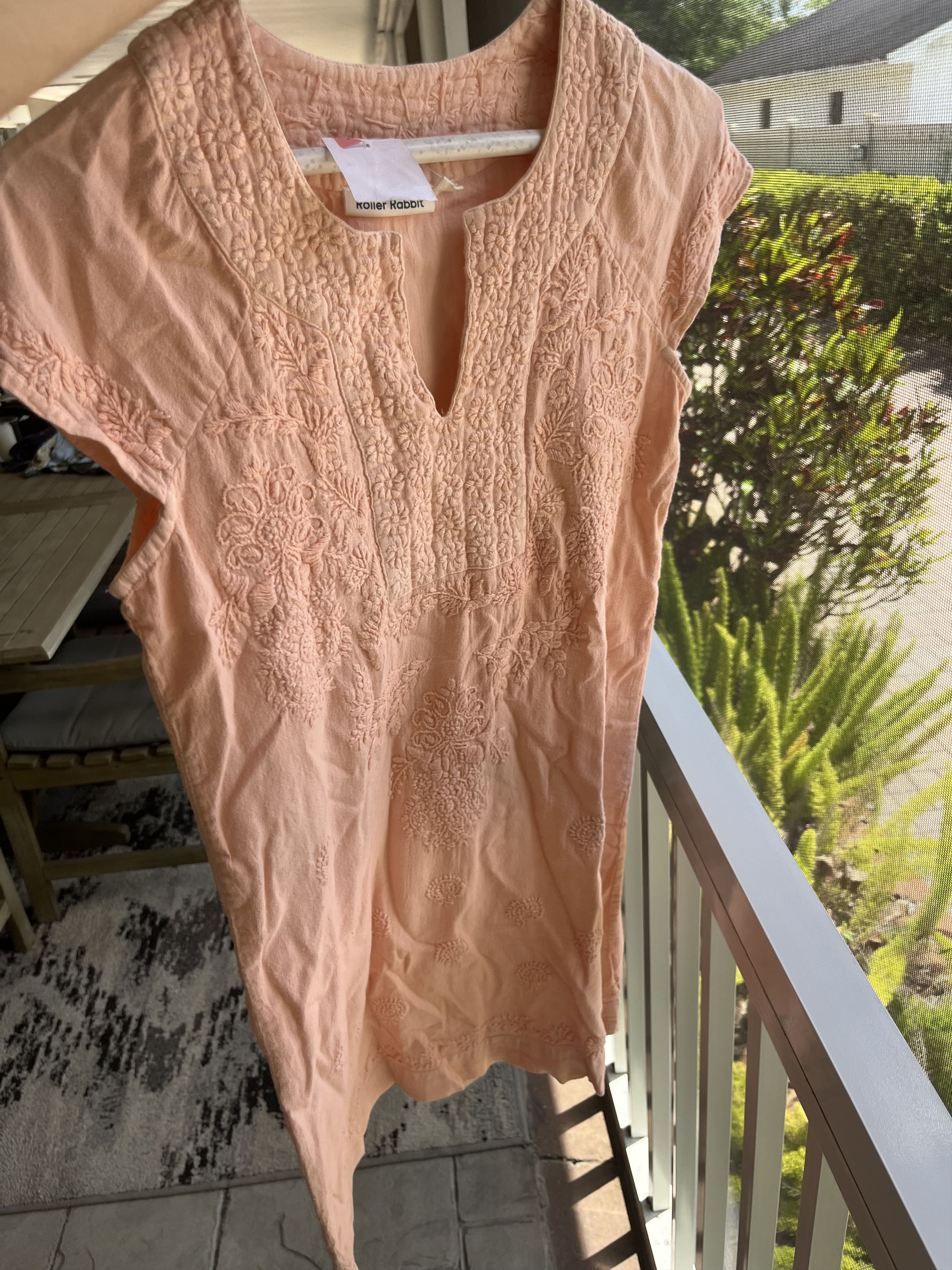 Vintage Roller Rabbit Pink Dress Size XS / US 0-2 / IT 36-38 - 3 Thumbnail