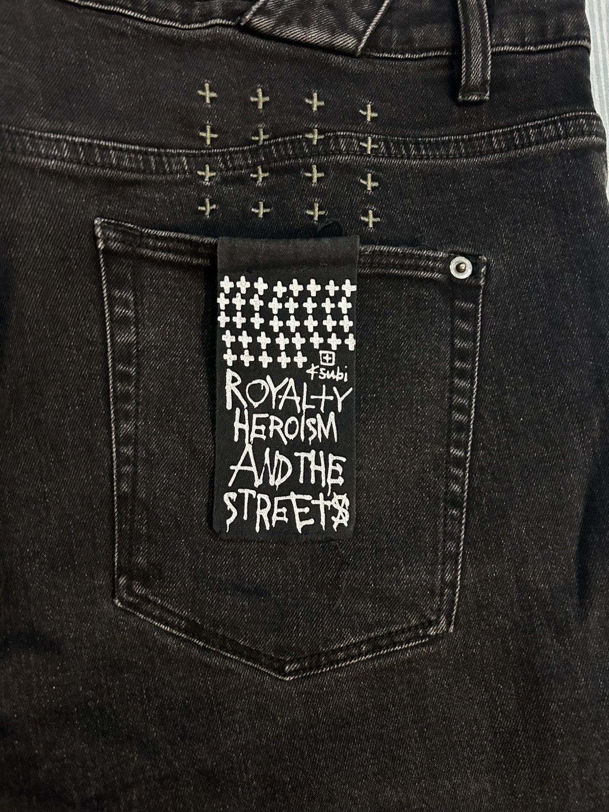 Ksubi Ksubi church concrete black jeans Size US 38 / EU 54 - 4 Thumbnail