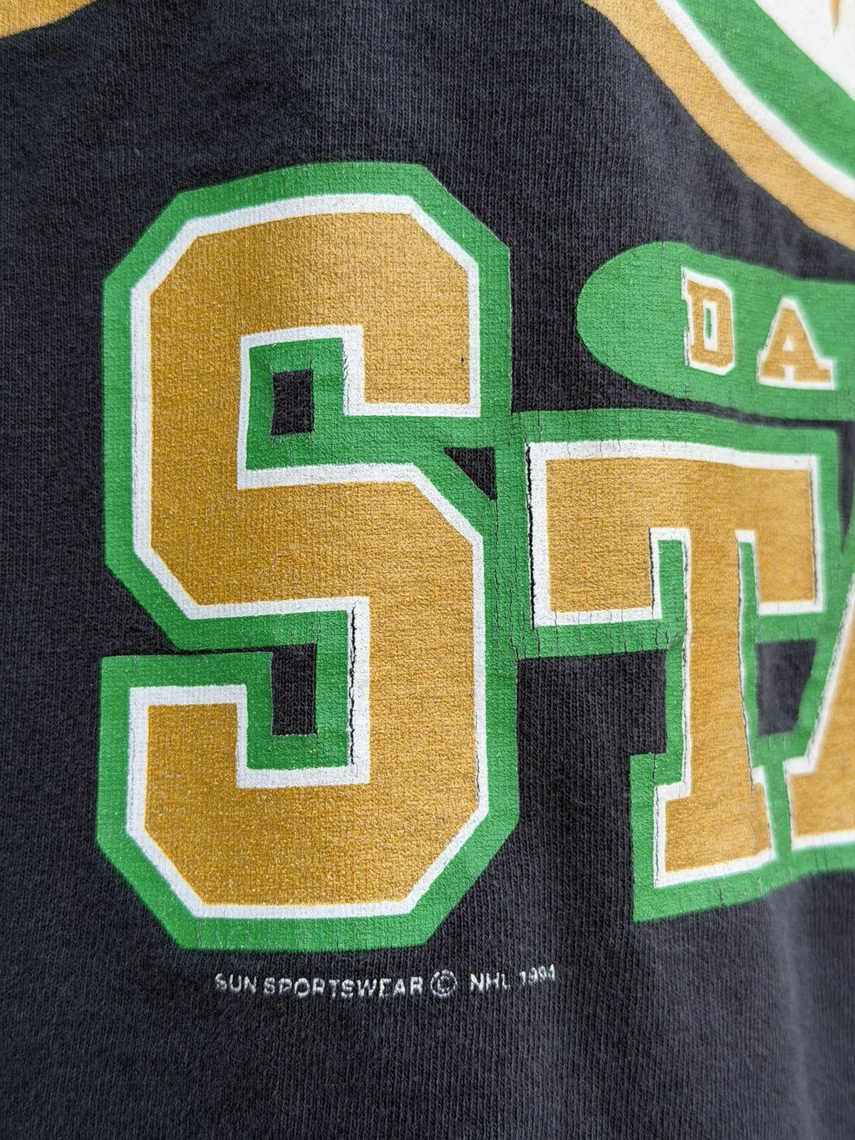 Warner Bros Vintage 90s Dallas Stars 1994 Warner Bros Promo Tshirt OSFA Size US L / EU 52-54 / 3 - 4 Thumbnail