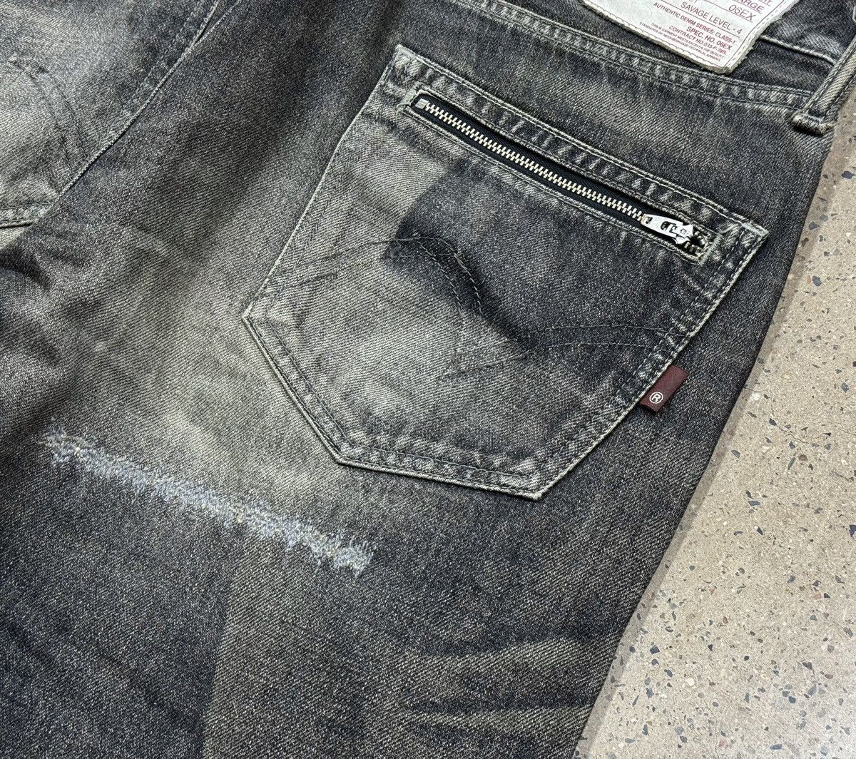Neighborhood Neighborhood NBHD 06ex Savage Denim，Medium Straight size L Size US 34 / EU 50 - 8 Thumbnail