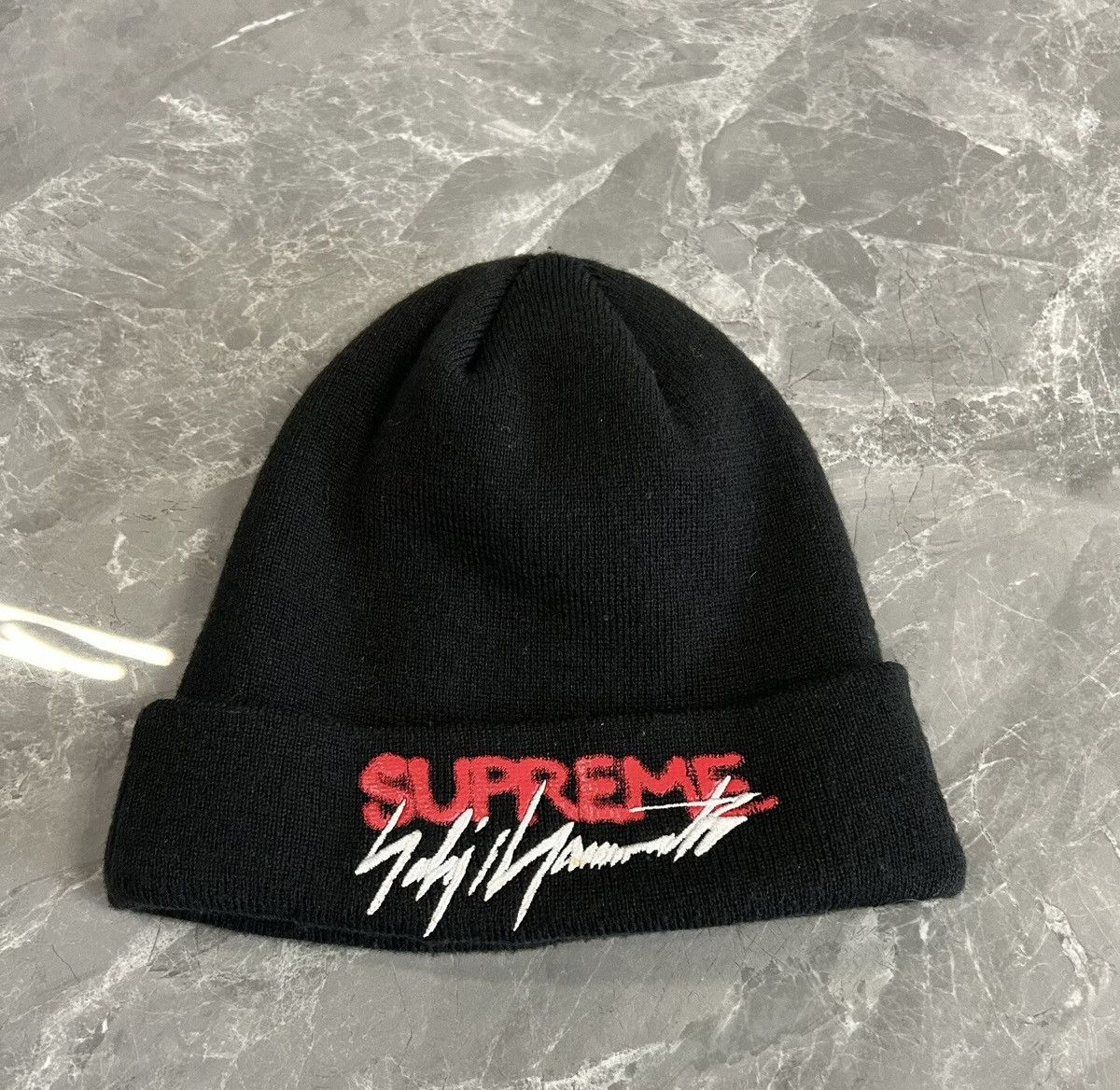 Supreme Supreme Yohji Yamamoto beanie | Grailed