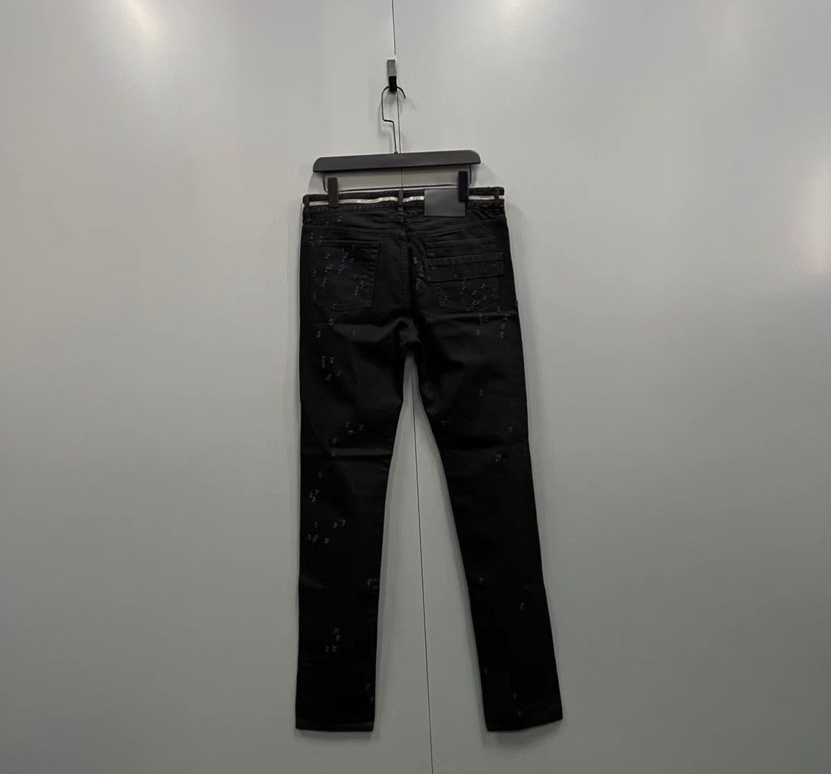 Givenchy Givenchy Zipper Ripped Jeans J41 Size 31" - 2 Thumbnail