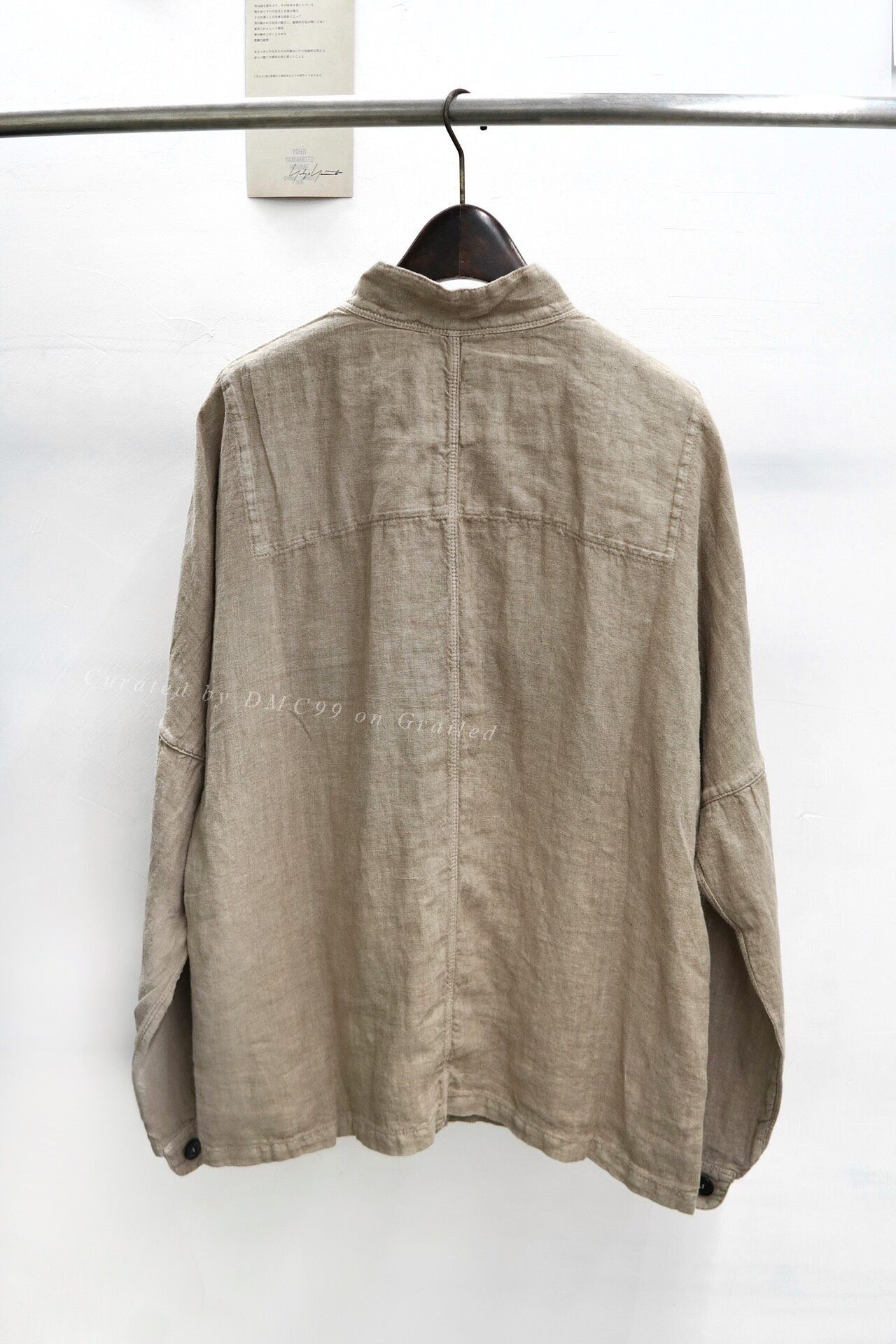 Bleu De Cocagne Linen Pocket Coat in Brown, Men's (Size M) — image 5 of 6