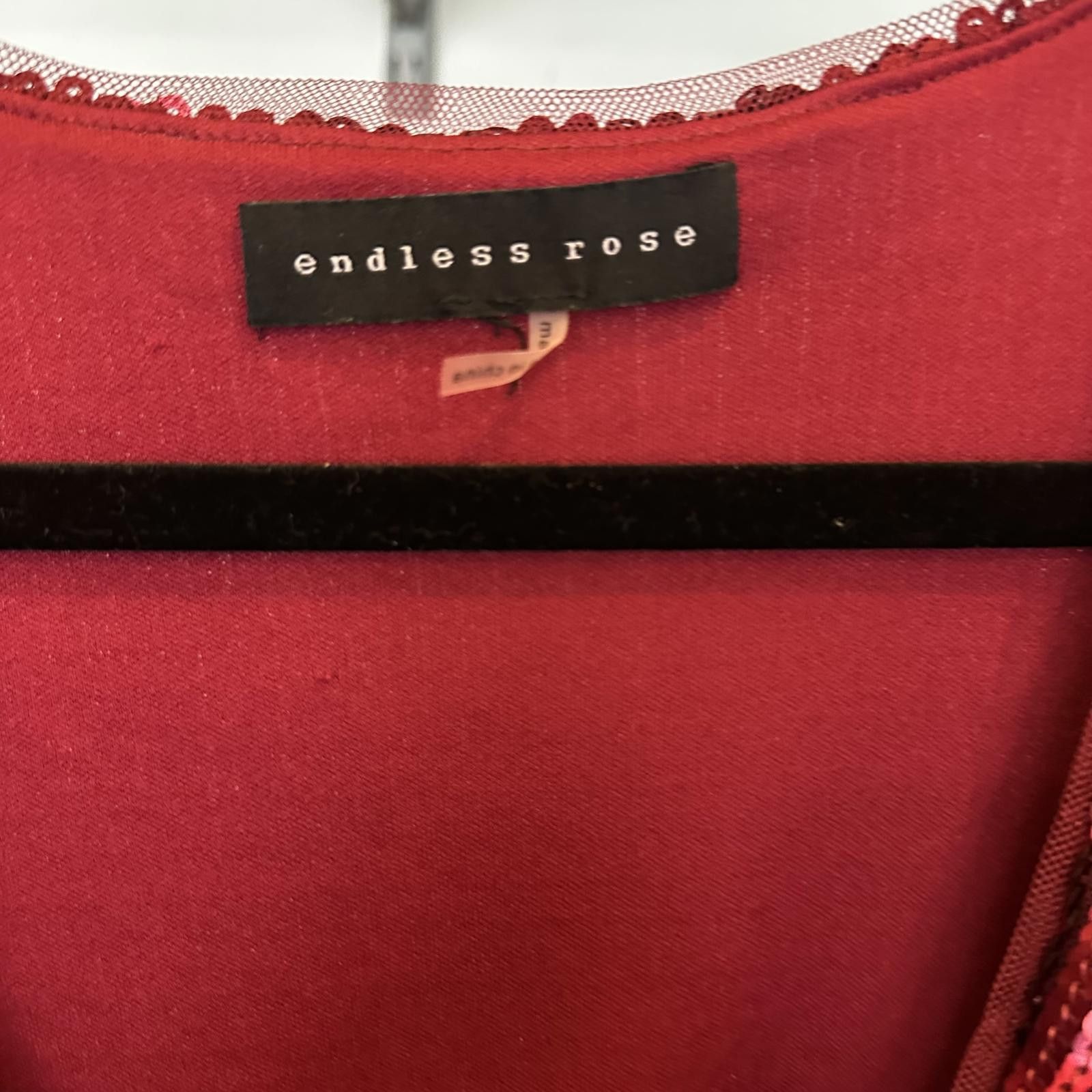 Designer Endless Rose Sequin Wrap Dress - Dazzling Red Glamour Size 32" / US 10 / IT 46 - 3 Thumbnail