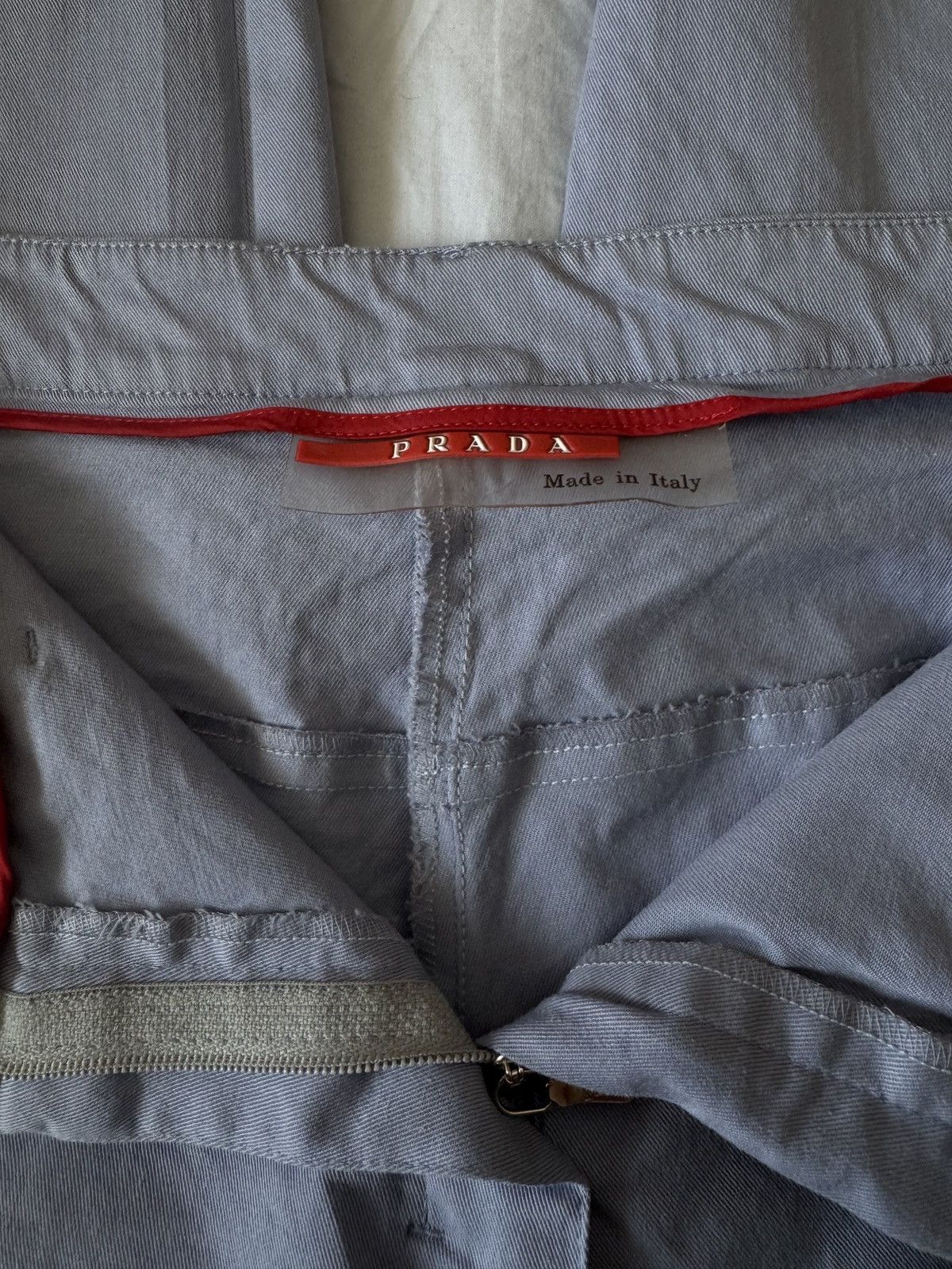 Prada 🔥🔥 Vintage Prada Red Tab Pants Size US 30 / EU 46 - 6 Thumbnail