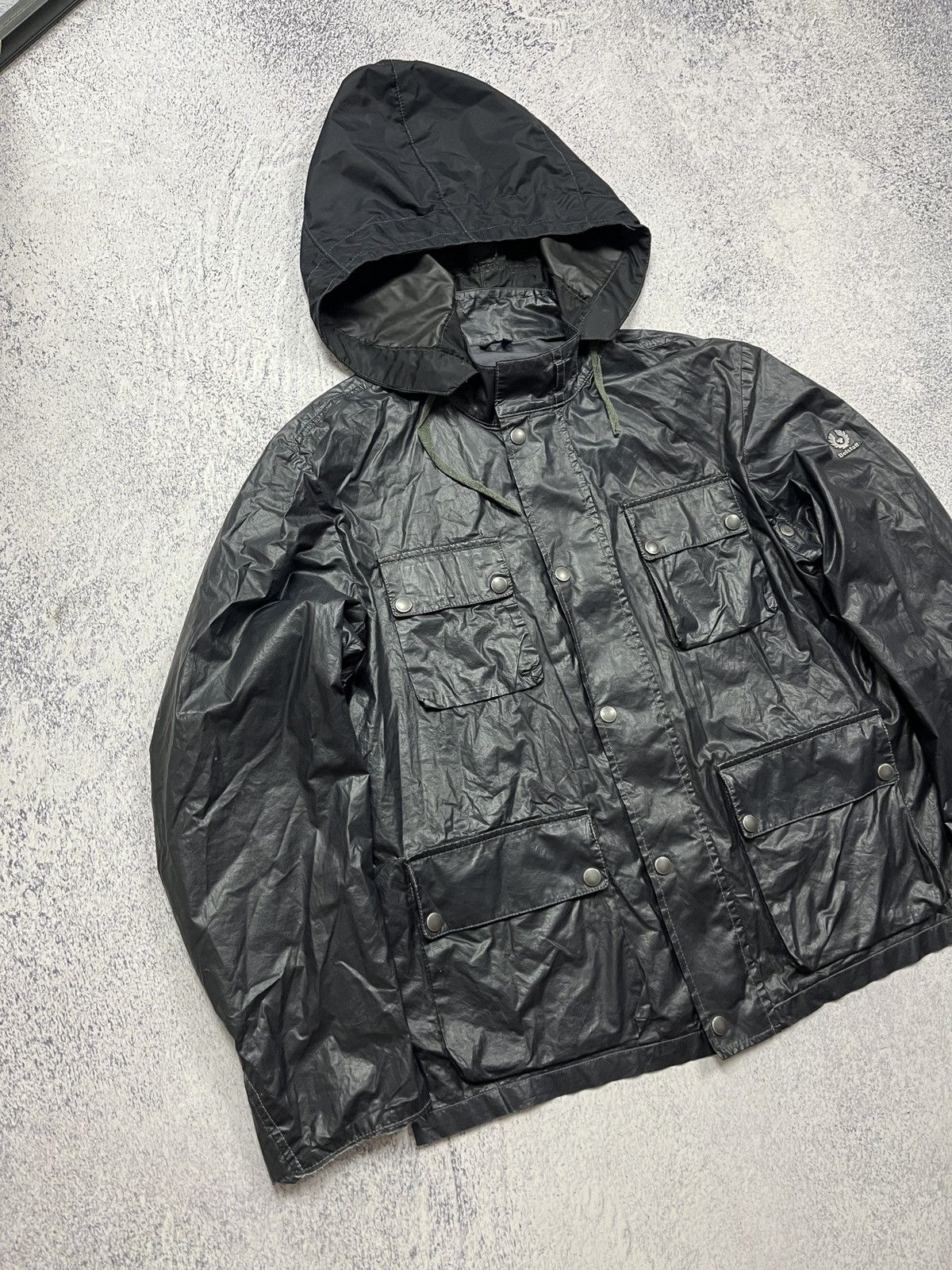 Belstaff Vintage Belstaff Leather Jacket Black Prince Label Rare Size US L / EU 52-54 / 3 - 4 Thumbnail