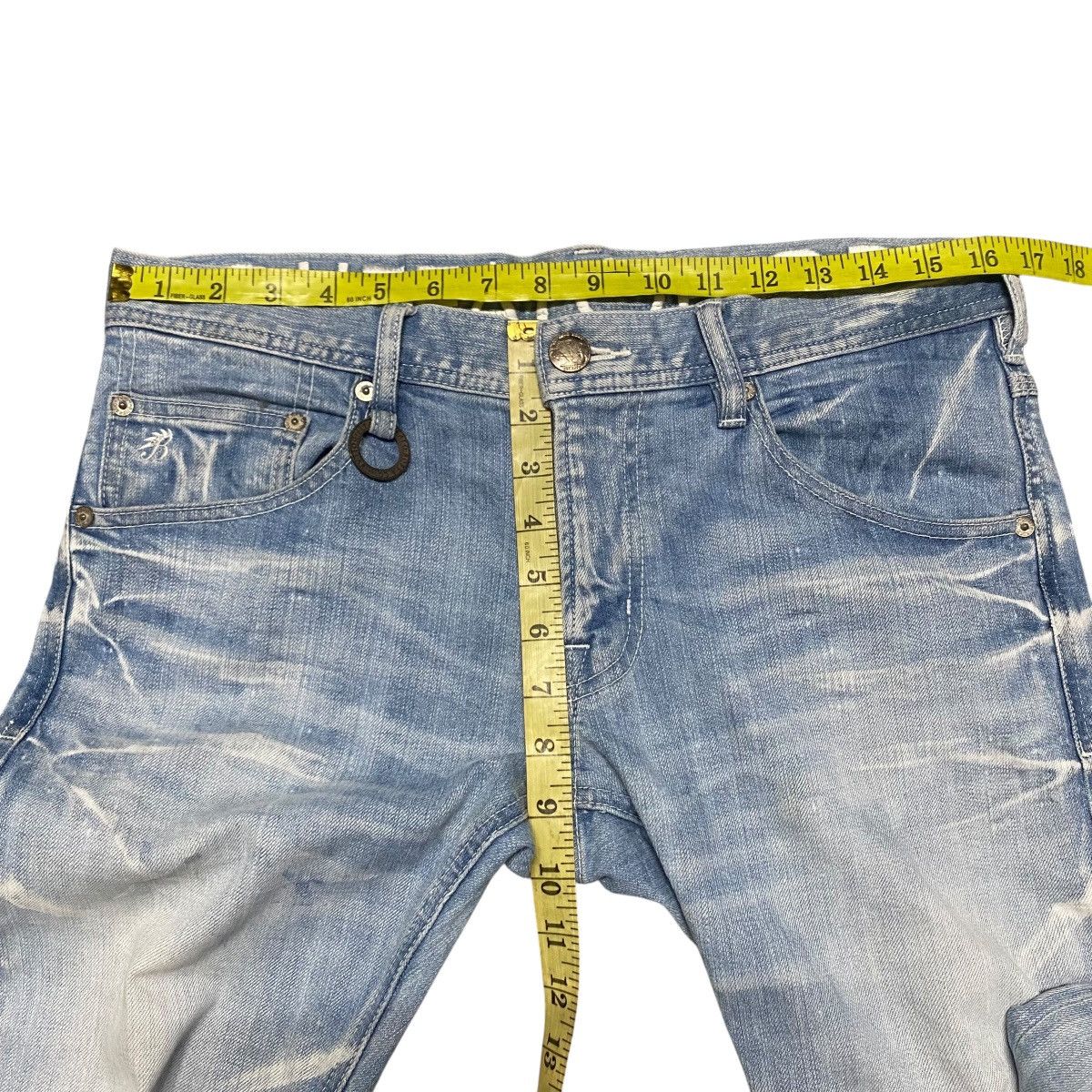 BUFFALO BOBS Buffalo Bobs Skyblue Denim Jeans Size US 32 / EU 48 - 15 Thumbnail