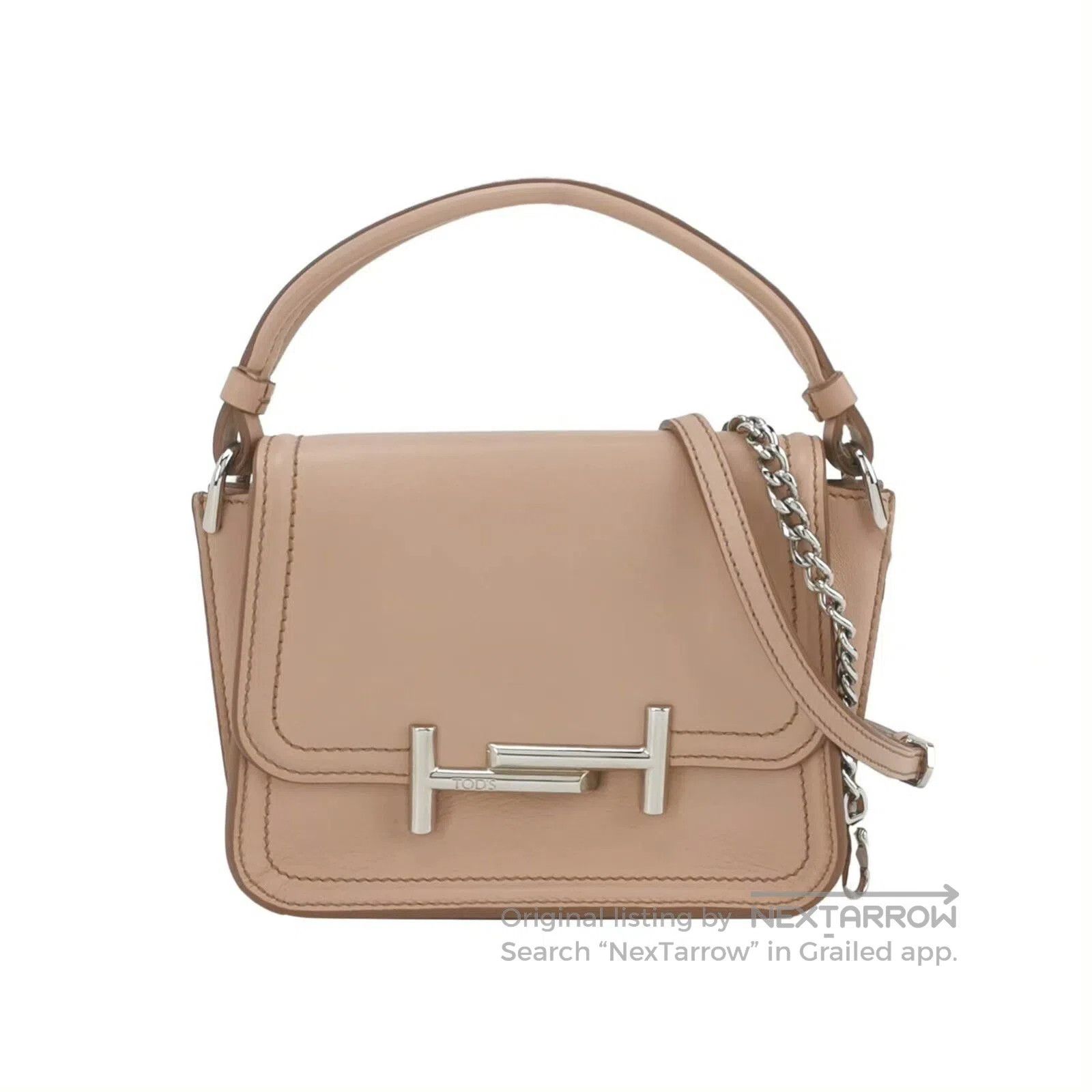 Tod's TOD'S Small Pink Chain Bag. Size ONE SIZE - 1 Thumbnail