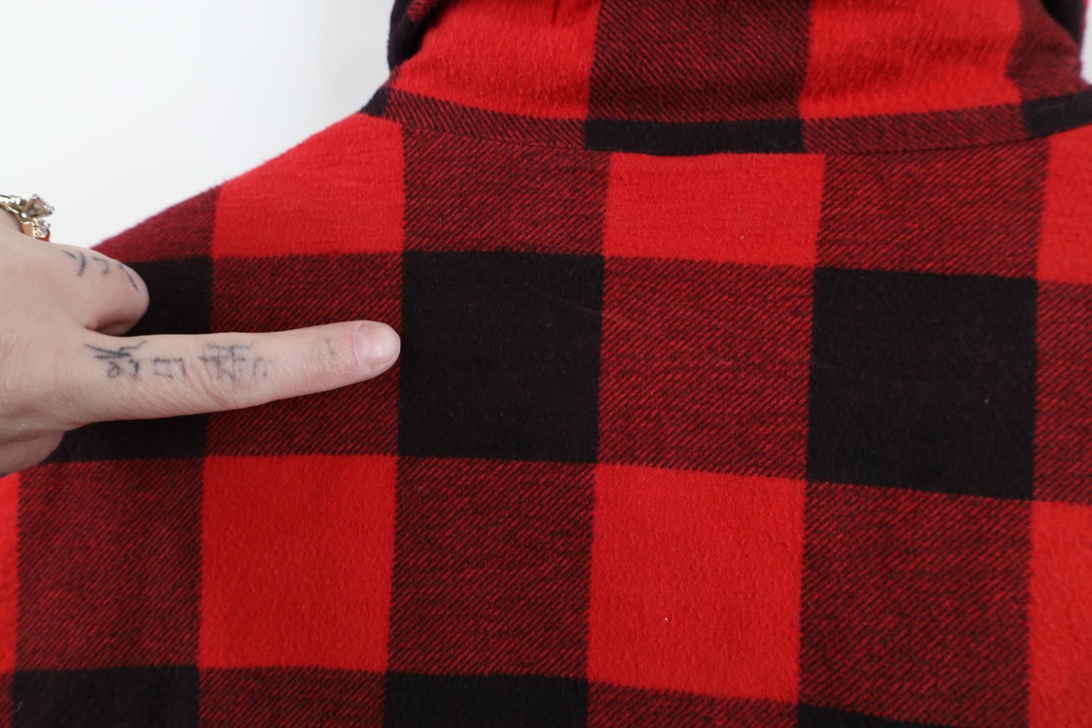 Vintage Vintage 90s Streetwear Puffer Vest Jacket Buffalo Plaid Size US M / EU 48-50 / 2 - 9 Thumbnail