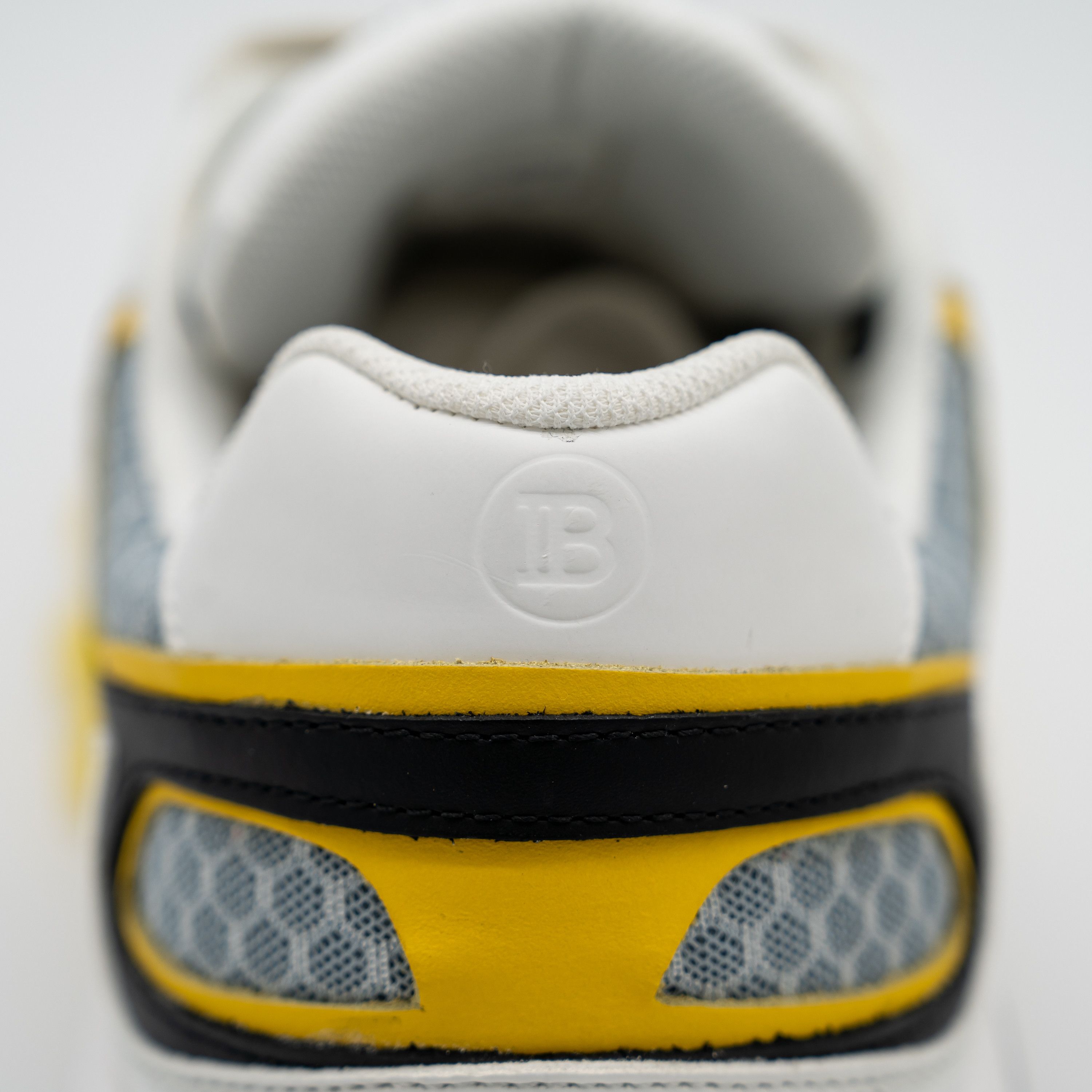 Balmain 46 13 US Balmain B-East White Black Yellow Sneakers Leather Size US 13 / EU 46 - 11 Thumbnail