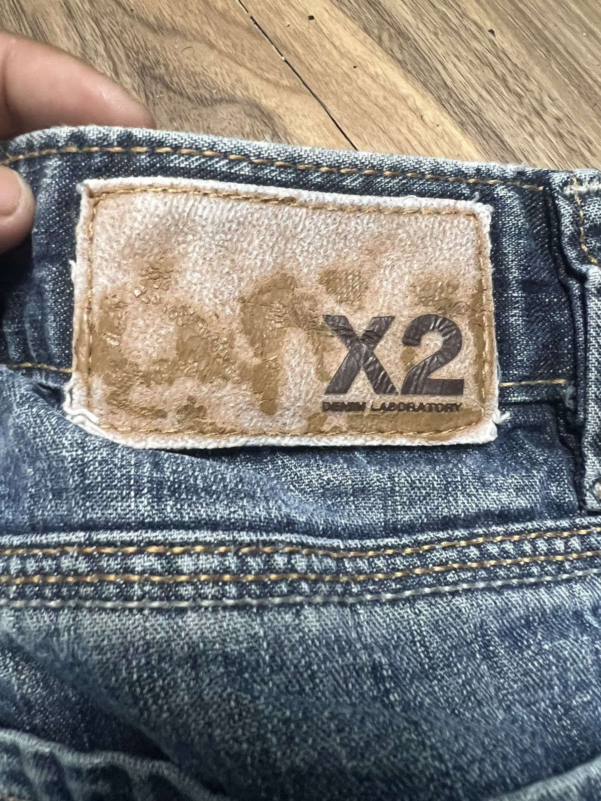 X2 X2 Denim Laboratory Men's Straight Leg Jeans (43) Size US 32 / EU 48 - 13 Thumbnail