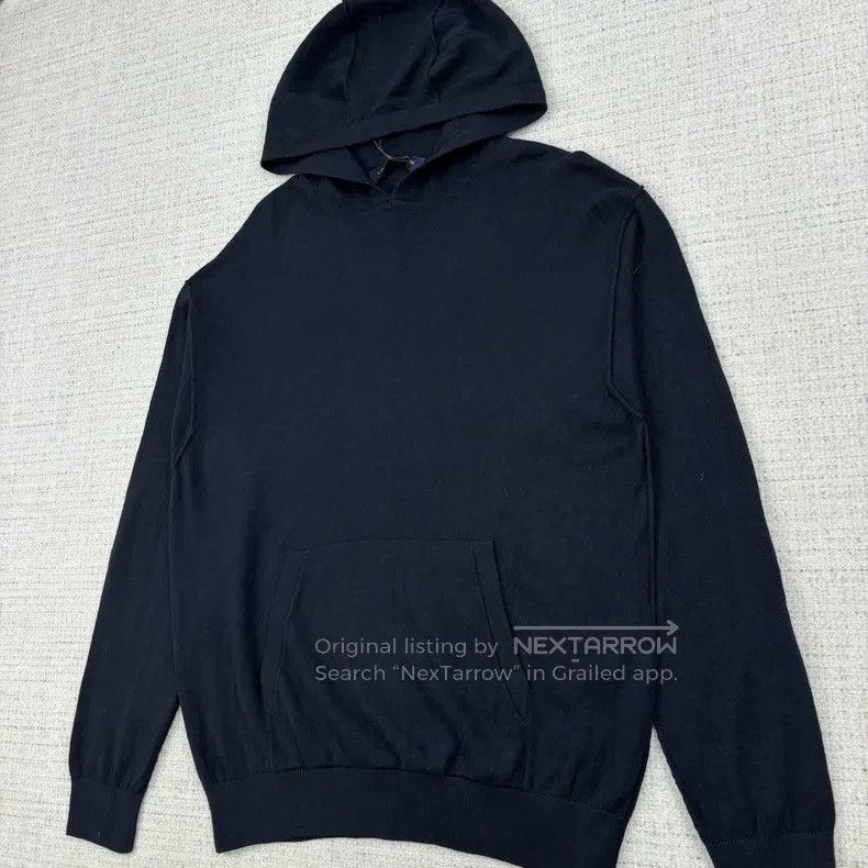 Louis Vuitton Louis Vuitton Solid Back Inverted Hooded Sweater Size US L / EU 52-54 / 3 - 3 Thumbnail