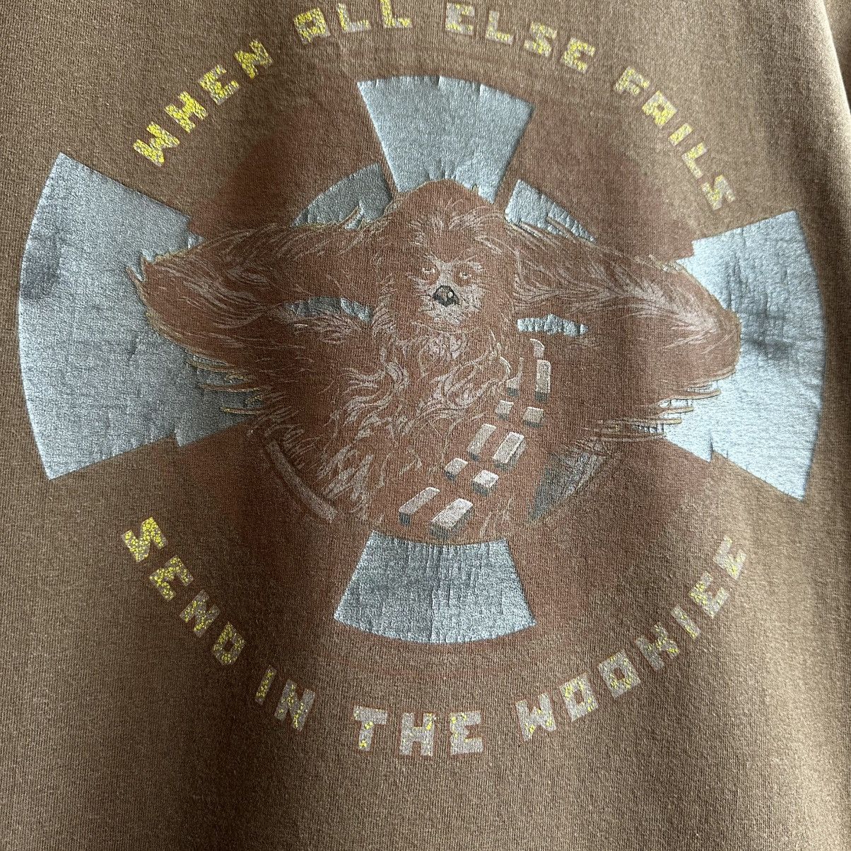 Star Wars × Vintage VINTAGE Y2K STAR WARS CHEWBACCA TEE Size US M / EU 48-50 / 2 - 3 Thumbnail