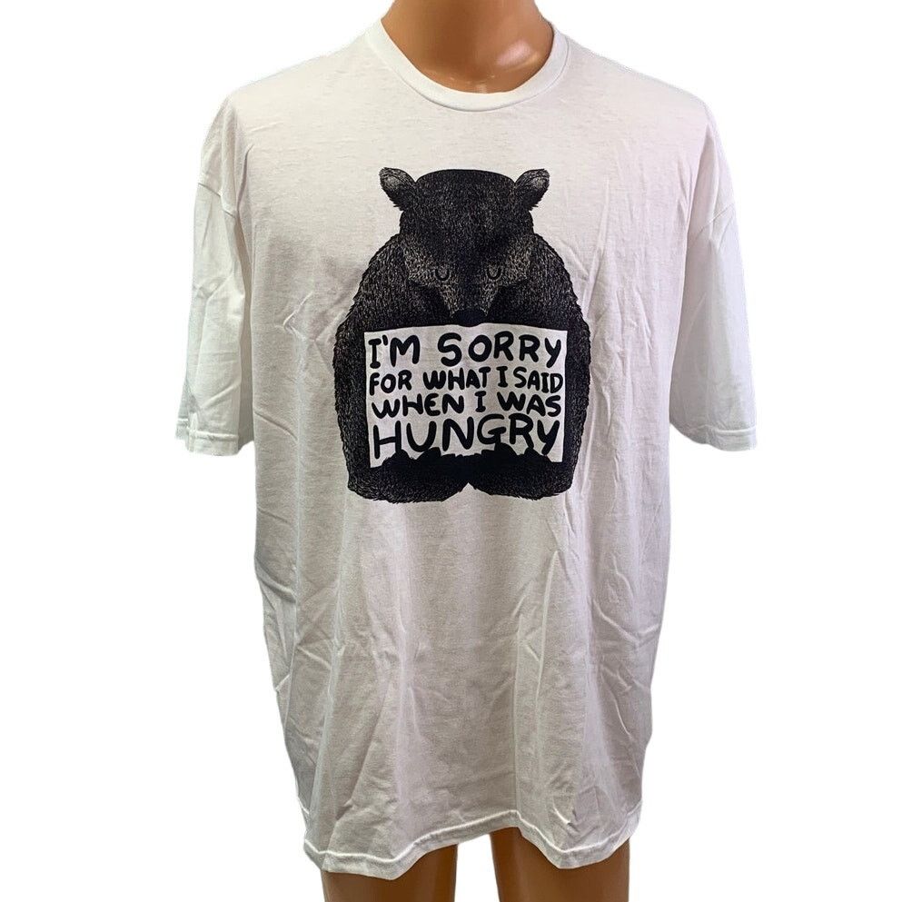 Threadless New Threadless Mens XXL Bear Tee Size US L / EU 52-54 / 3 - 1 Thumbnail
