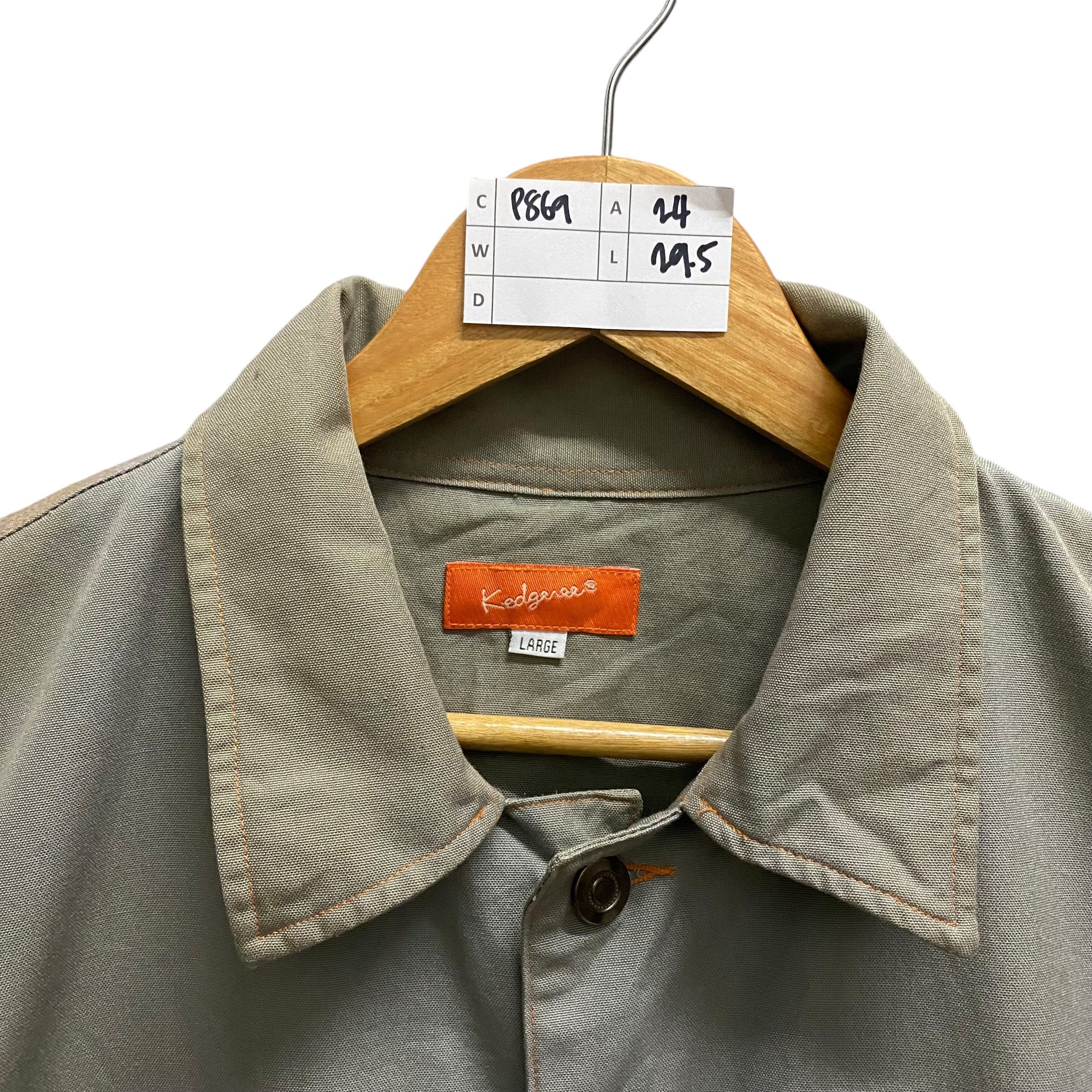 Japanese Brand Vintage Japanese Brand Kedgenee Workers Denim Jacket Large Size US L / EU 52-54 / 3 - 7 Thumbnail