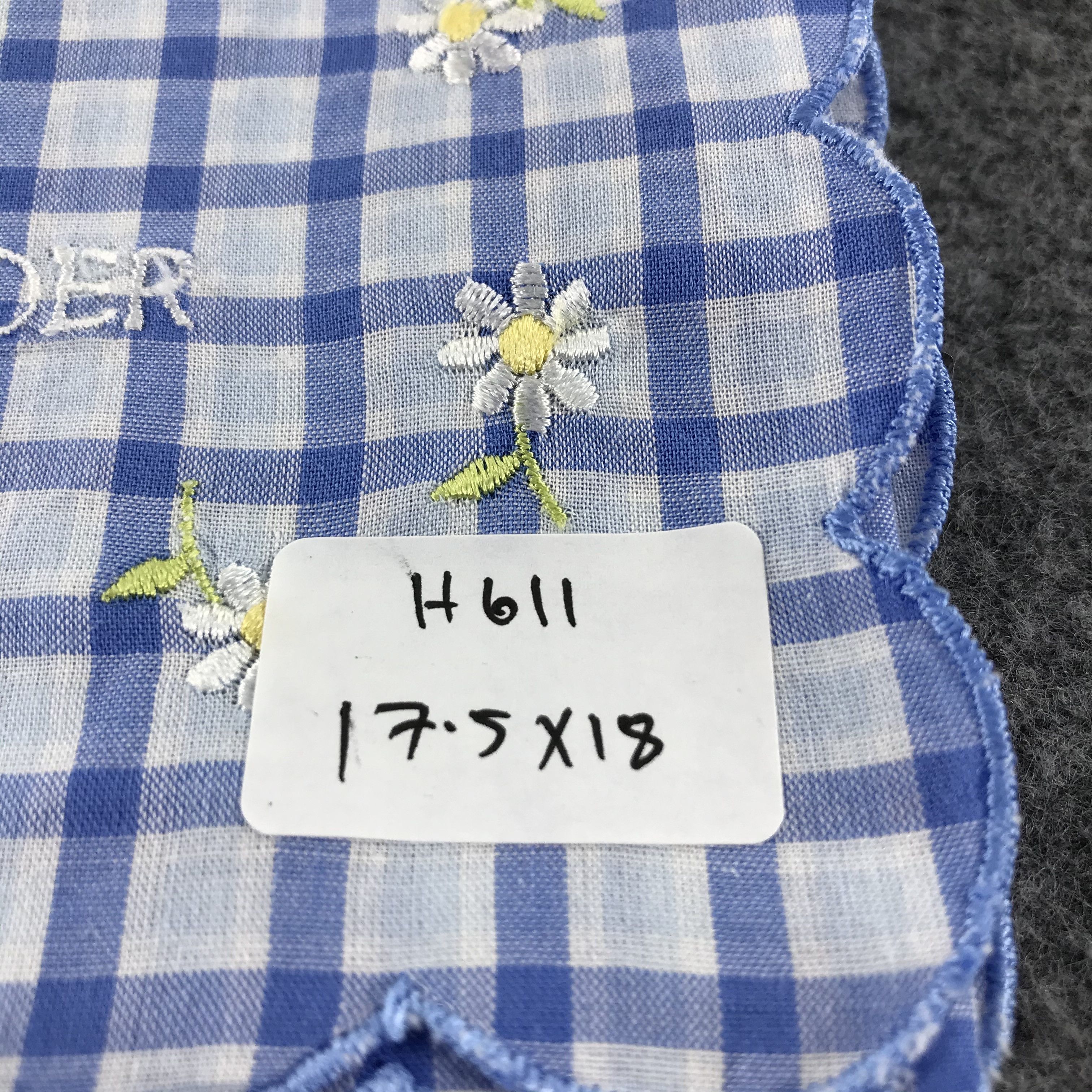 Vintage Oliver Tartan Floral Handkerchief Neckerchief Bandana H611 Size ONE SIZE - 7 Thumbnail