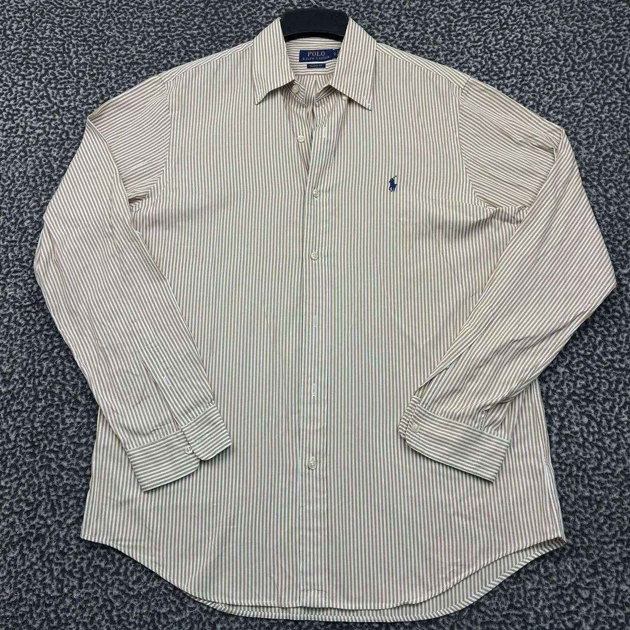 Polo Ralph Lauren Polo Ralph Lauren Button Down Shirt Men Striped Cotton L Size US L / EU 52-54 / 3 - 1 Thumbnail