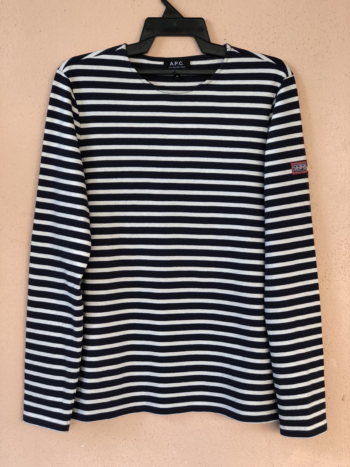A.P.C. × Solid & Striped × Vintage Vintage A.P.C Striped LS Shirt Size US M / EU 48-50 / 2 - 1 Thumbnail