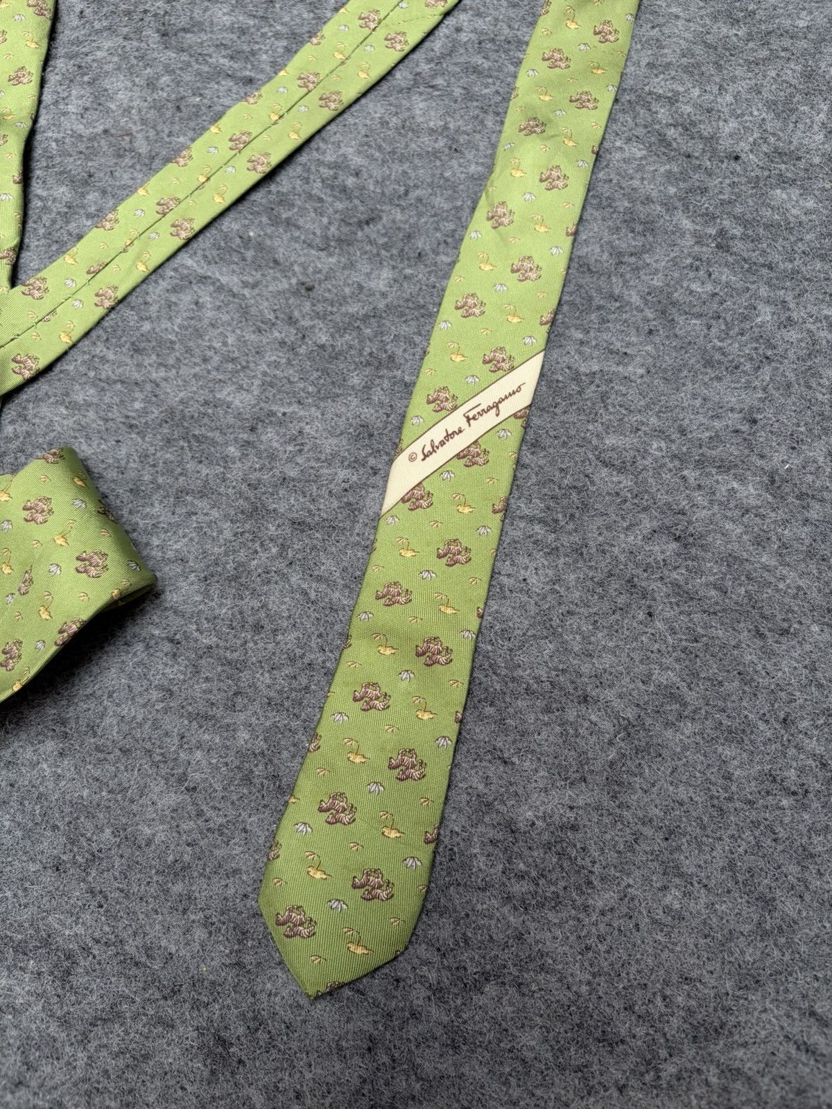 Salvatore Ferragamo Salvatore Ferragamo Horse Pattern Ties Size ONE SIZE - 3 Thumbnail