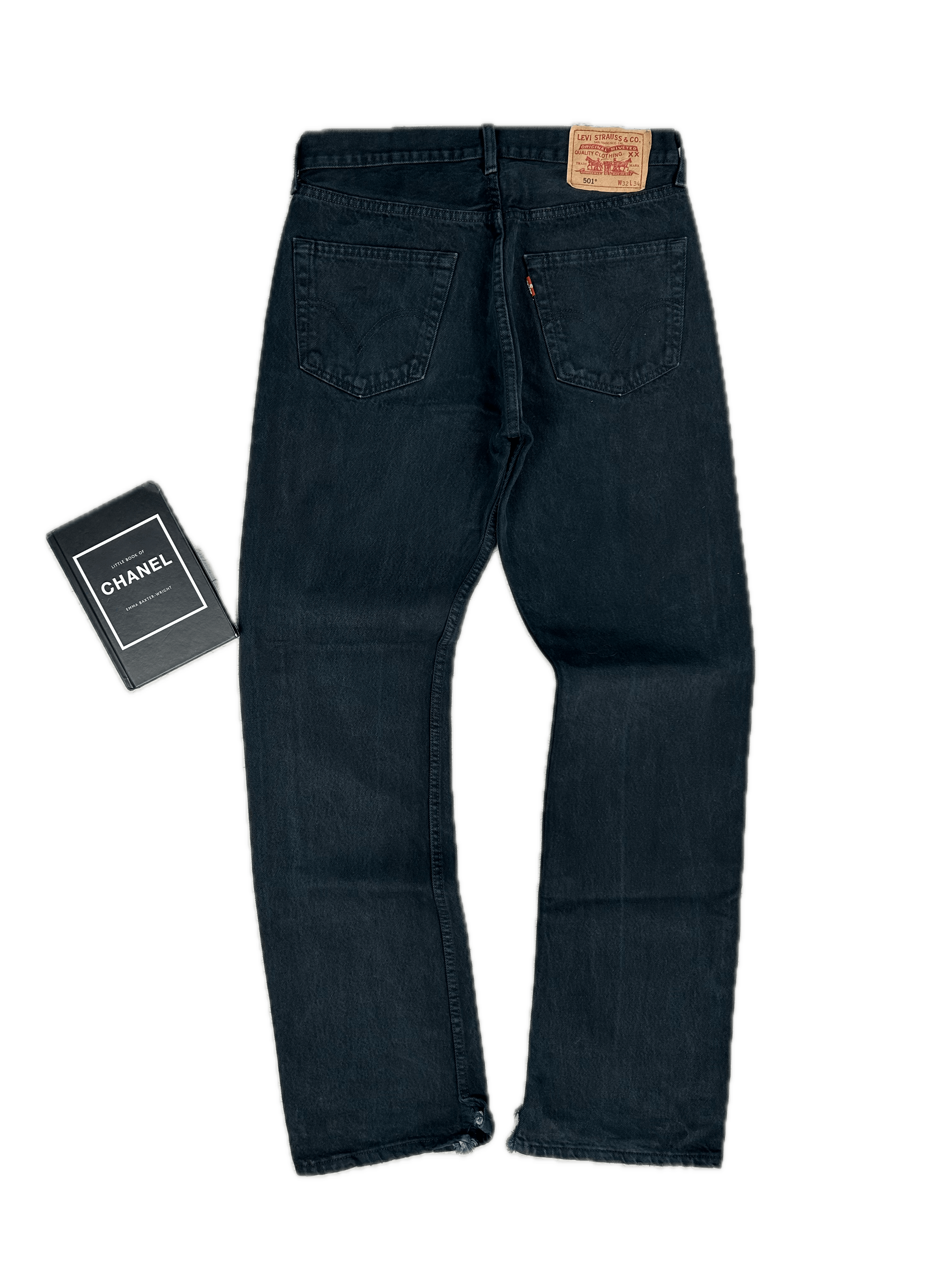 Levi's × Vintage Vintage Levi’s 501 jeans black loose fit Classic Oldmoney Size US 36 / EU 52 - 1 Thumbnail